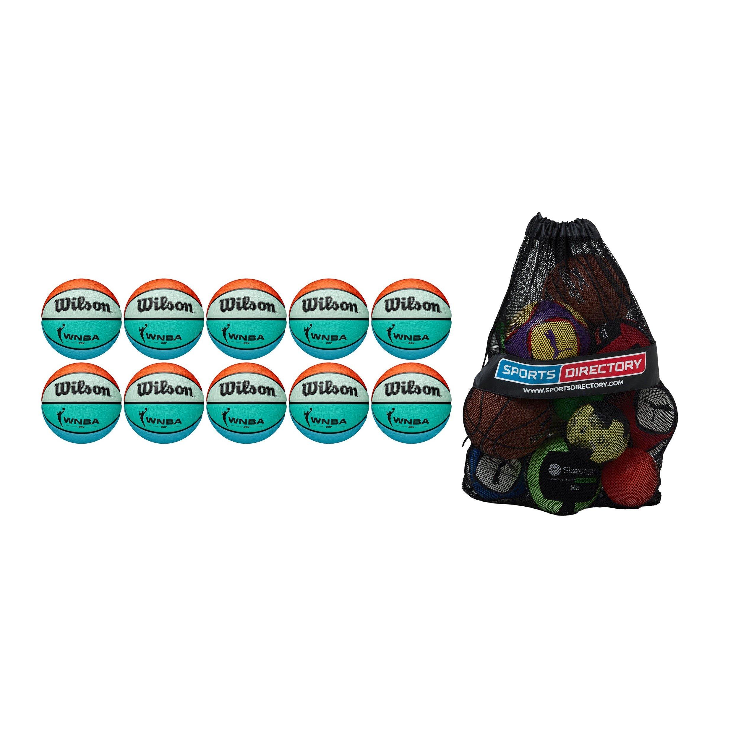 Neutral - Unknown - Wilson WNBA DRV Basketballs - Pack of 10