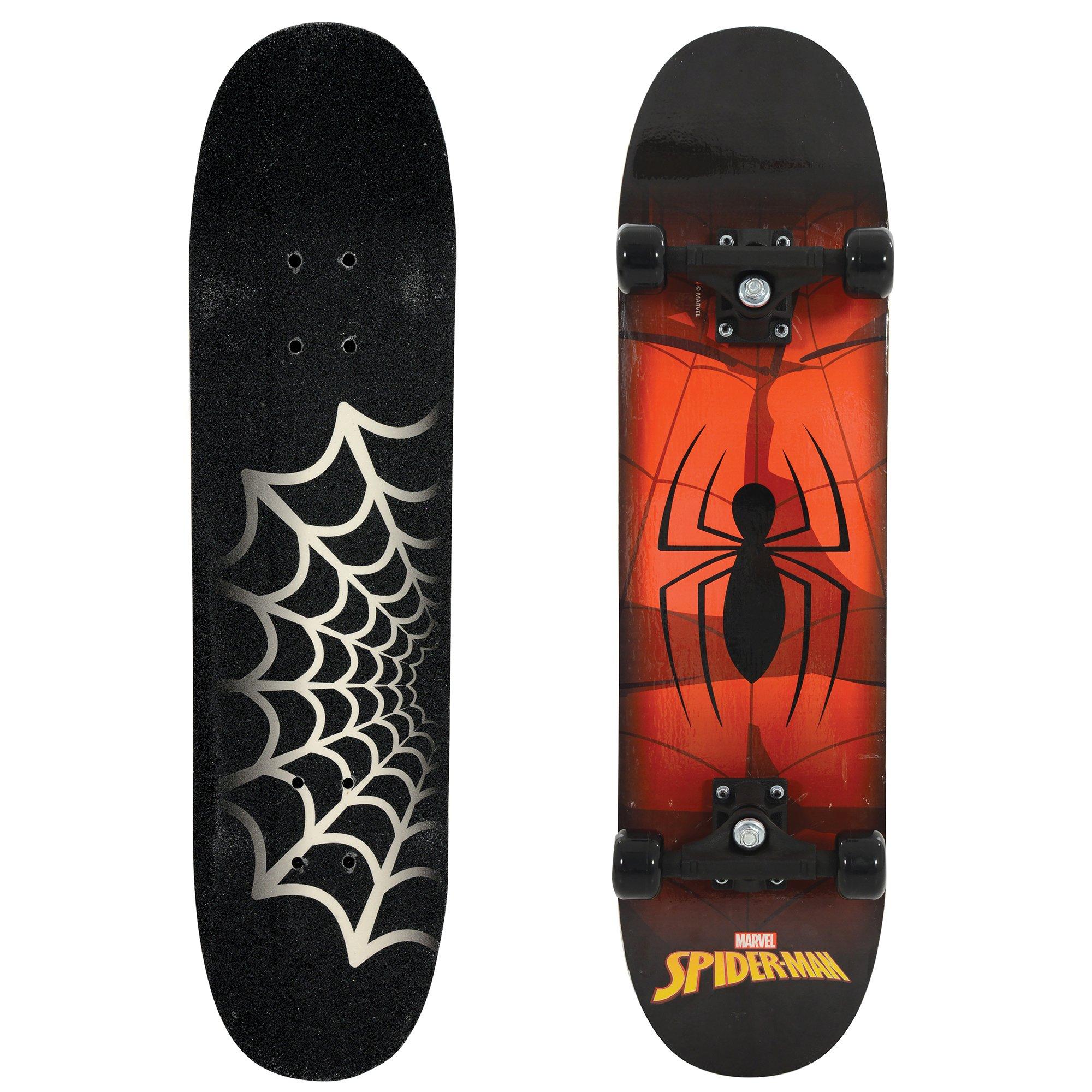 Spiderman Spiderman  Wooden Skateboard - 79cm x 20cm
