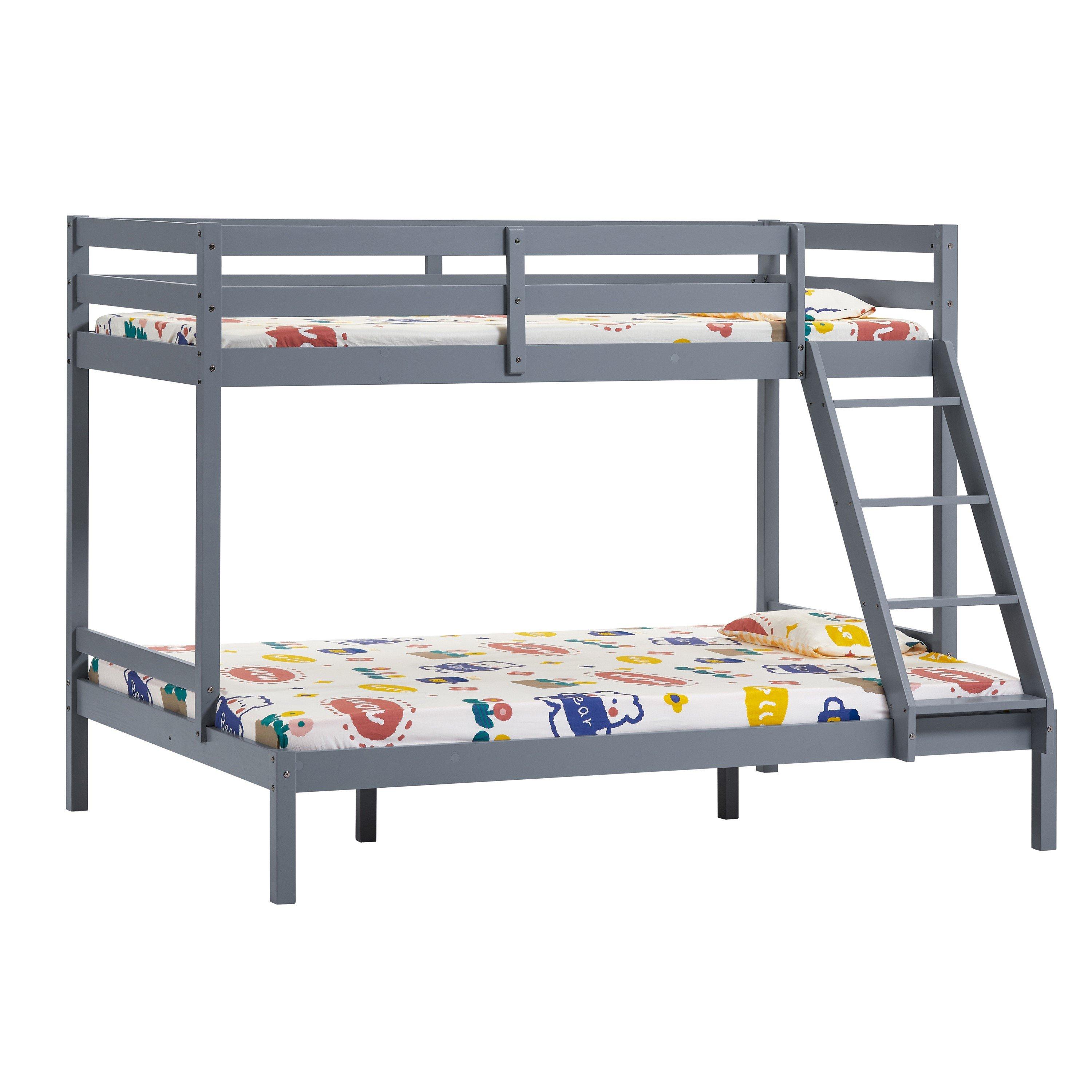 Grey - Lassic - Vida Designs Sydney Triple Sleeper Bunk Bed - 7