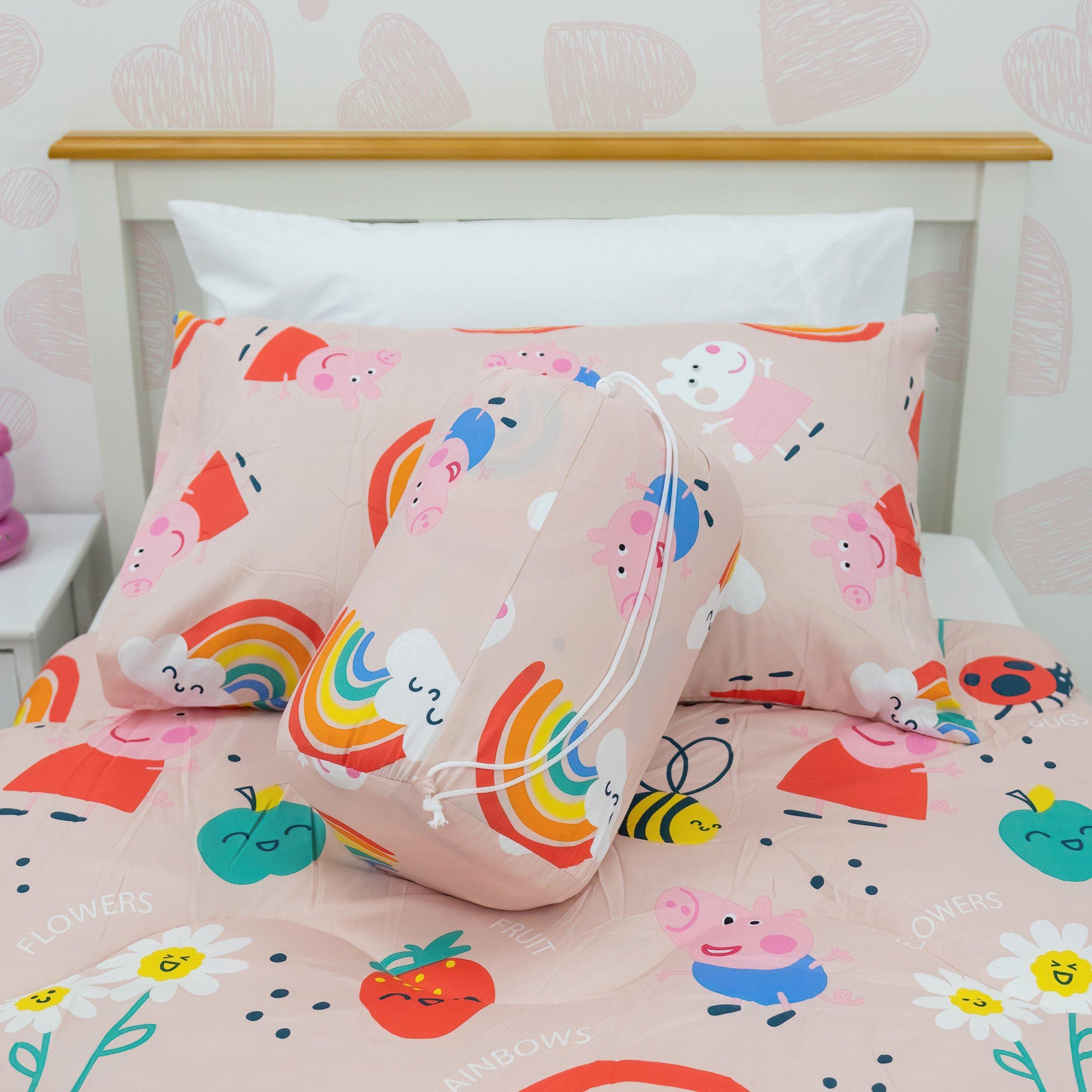 None - Peppa Pig - 4.5 Tog Single Coverless Quilt - 2