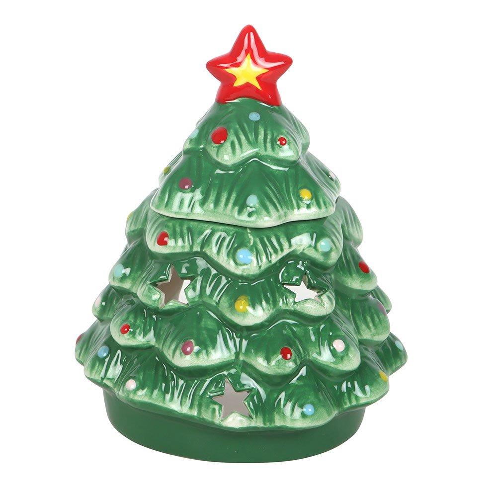Green - Something Different - Nostalgic Christmas Tree Oil Burner - 2