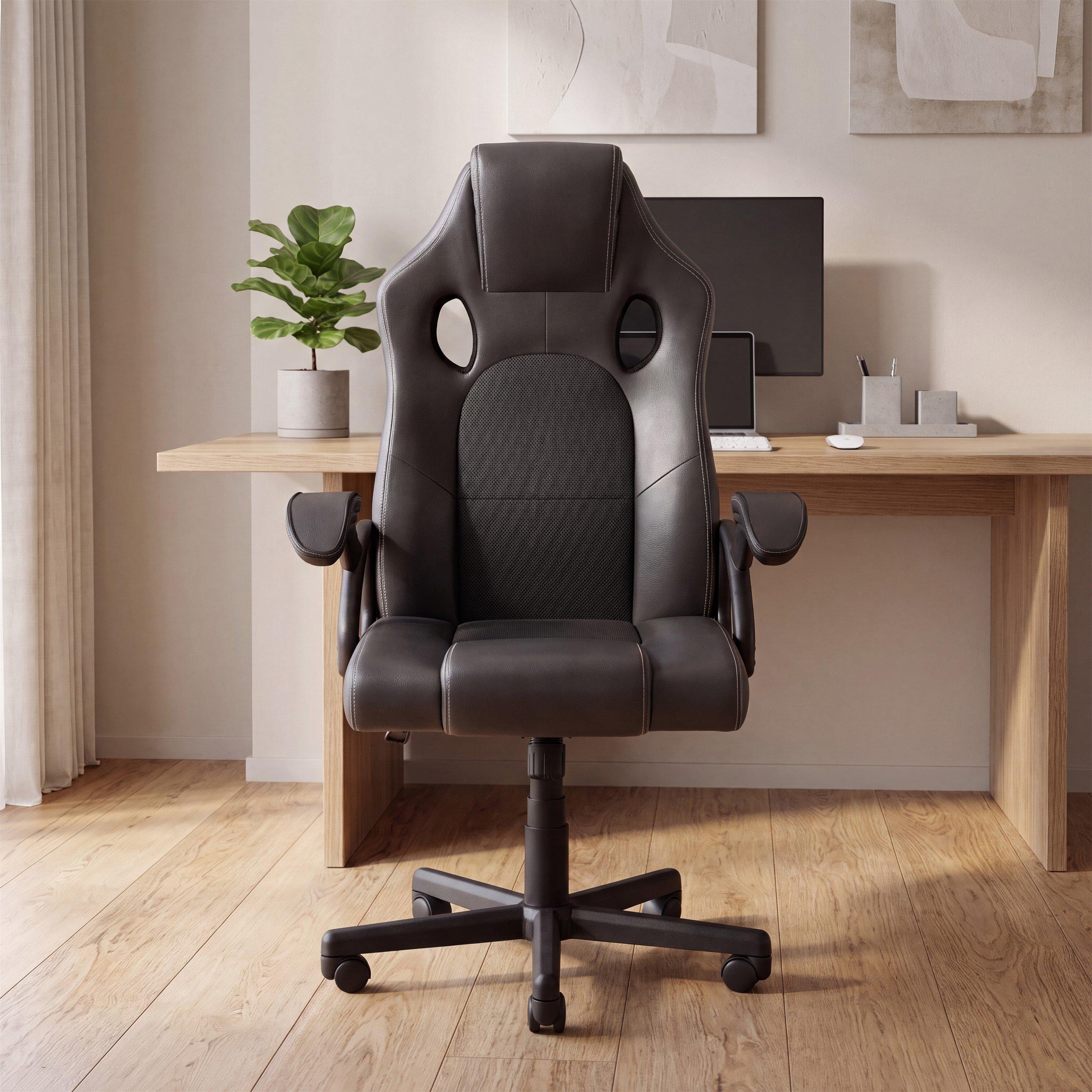 Black - Lassic - Vida Designs Coma Racing Gaming Chair UKFR - 10