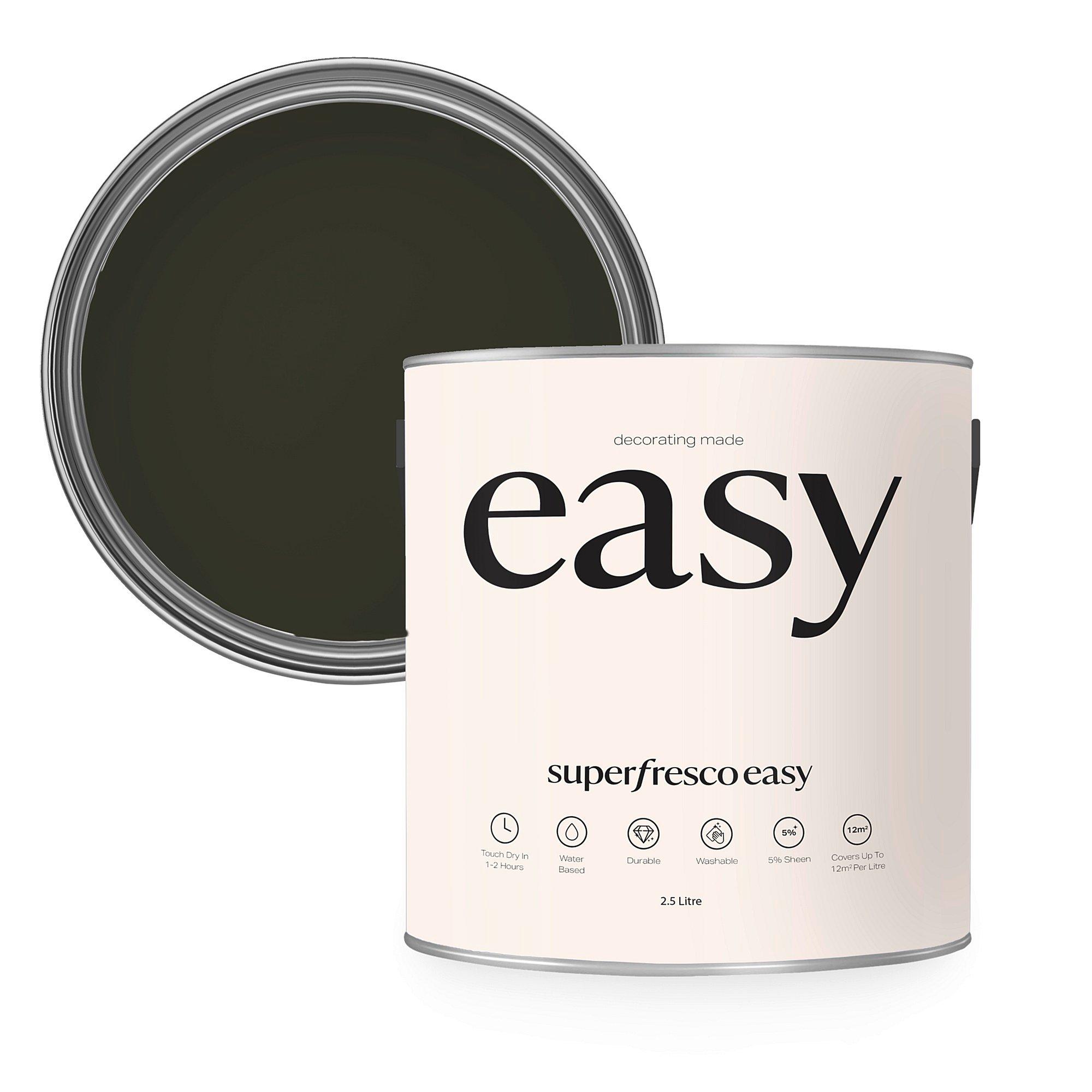 Deep Moss Peel - Superfresco Easy - Deep Moss Peel & Stick Paint Sample - 1