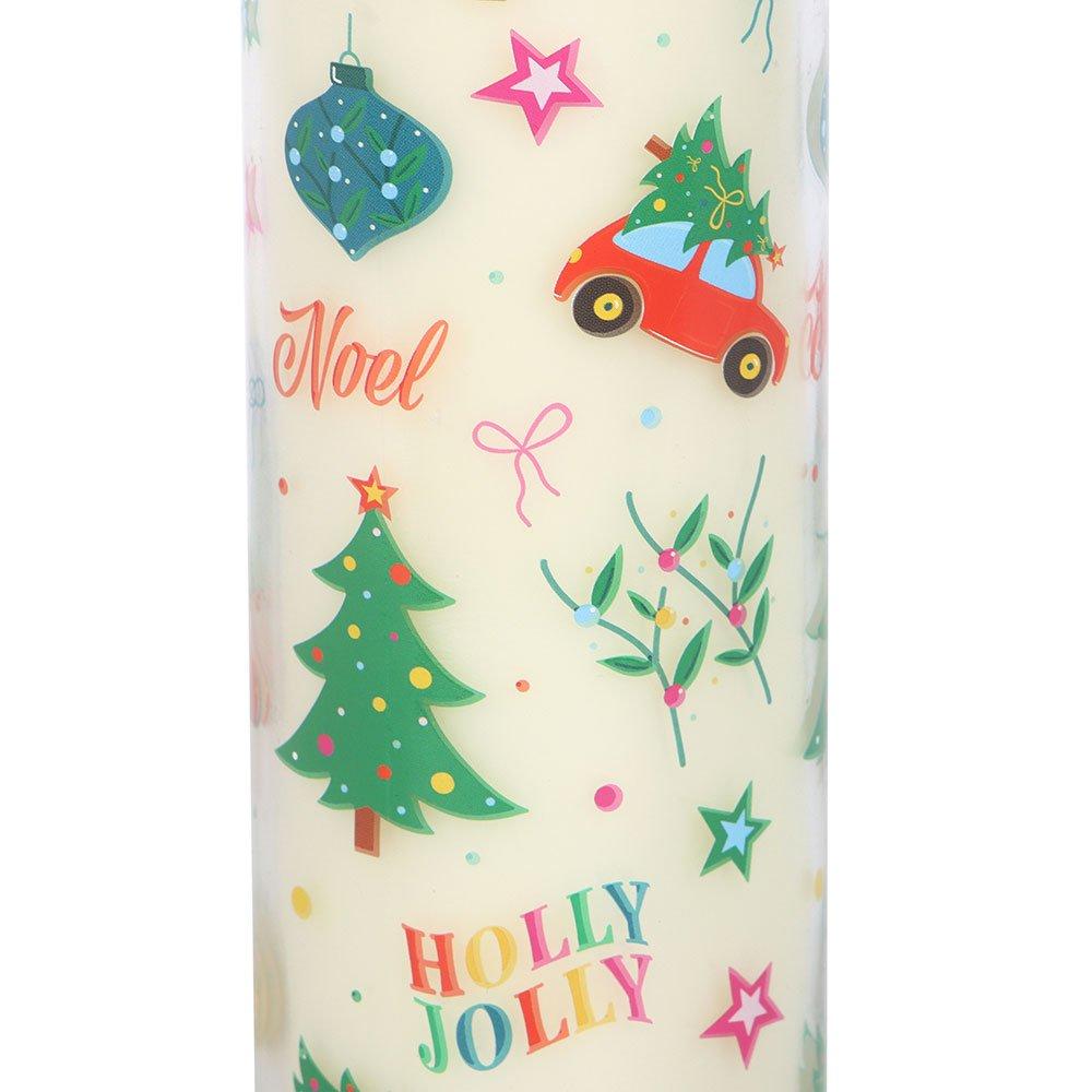 Multi - Something Different - Nostalgic Christmas Print Christmas Pudding Scente - 4