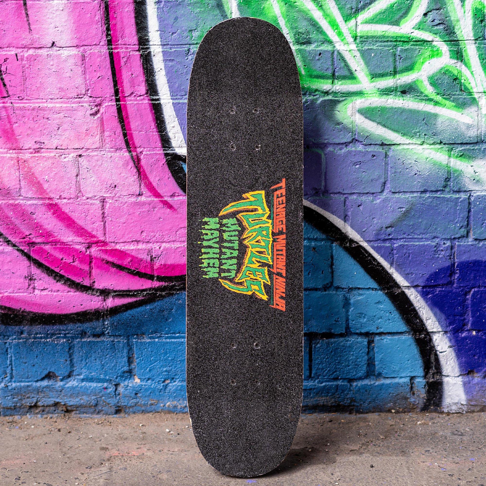 Multicoloured - Teenage Mutant Ninja Turtles - Turtles Wooden Skateboard - 79cm x 20cm - 2