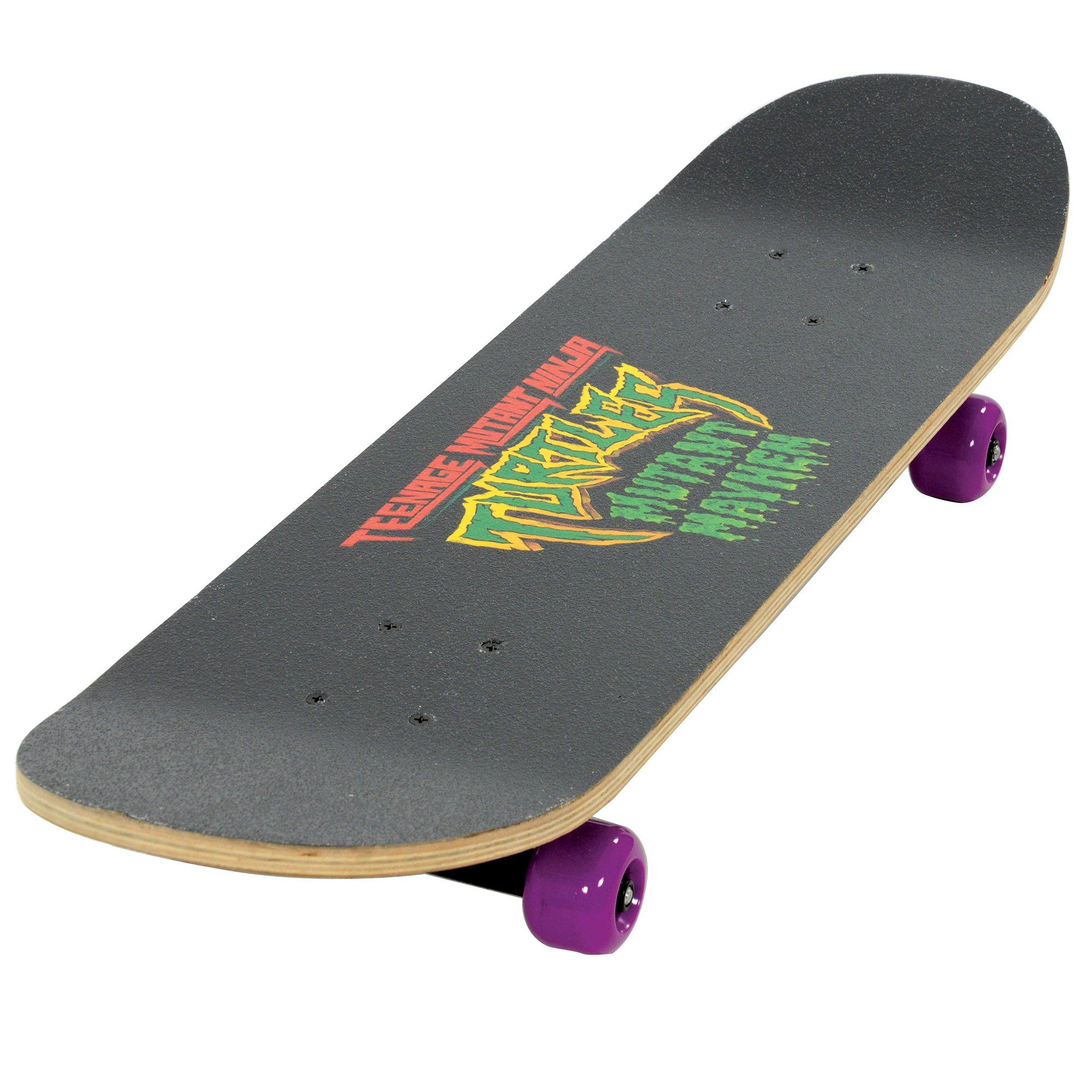 Multicoloured - Teenage Mutant Ninja Turtles - Turtles Wooden Skateboard - 79cm x 20cm - 5