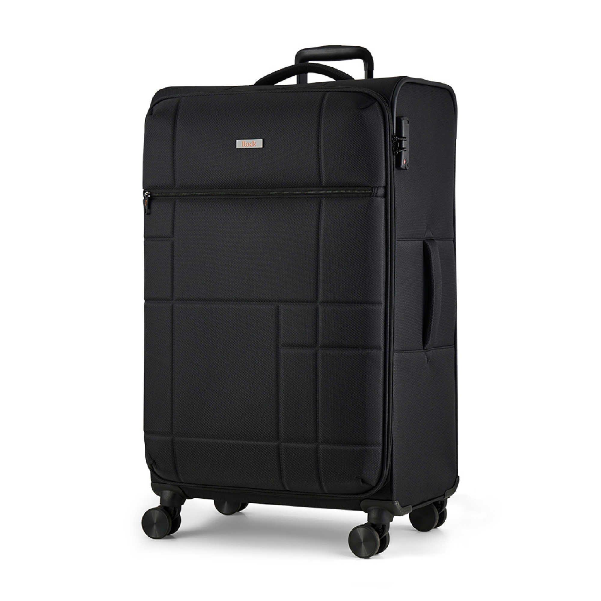 Black - Rock - Rock Tokyo Suitcase Black - 2