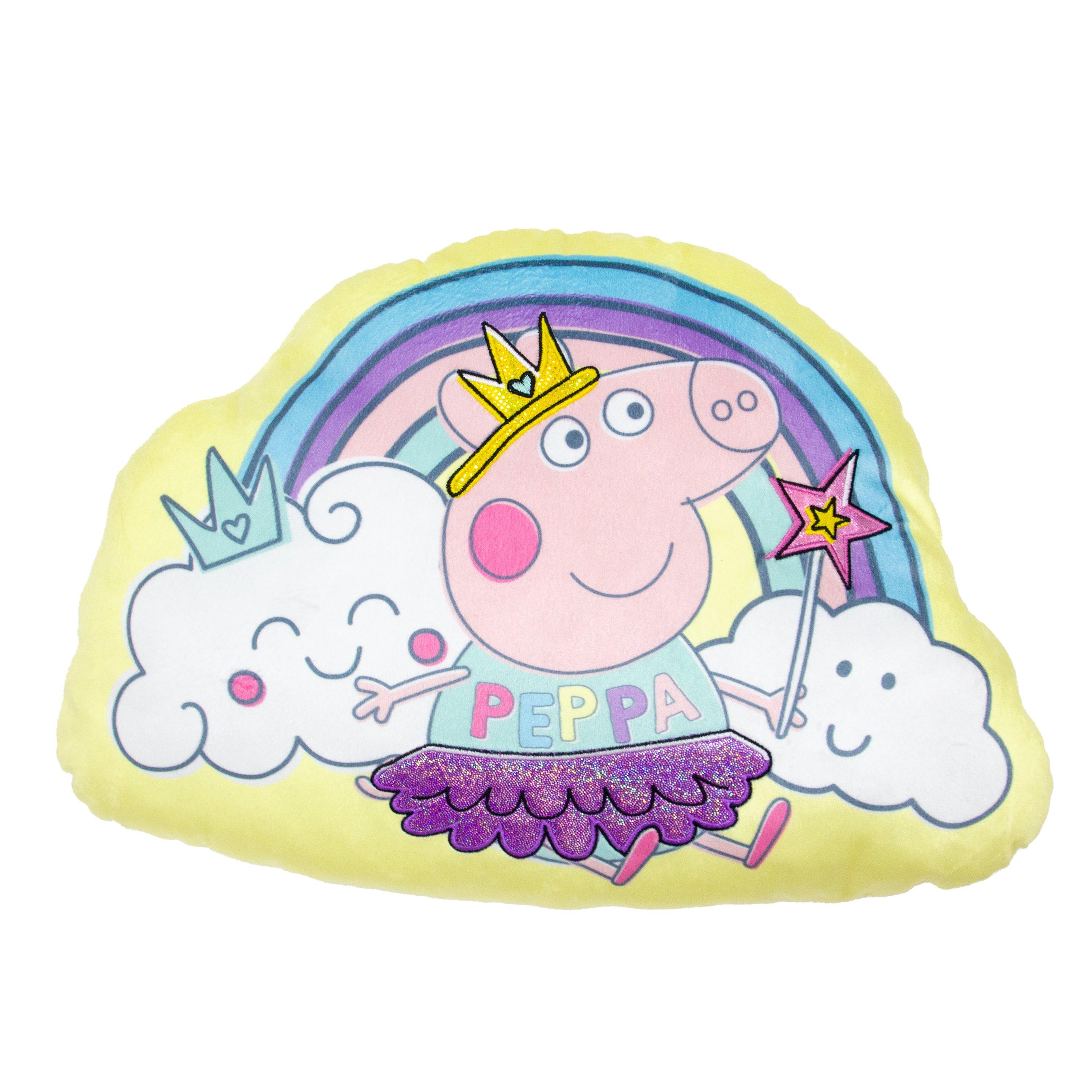 Multi - Peppa Pig - Peppa Pig Wand Shaped Cushion - 3
