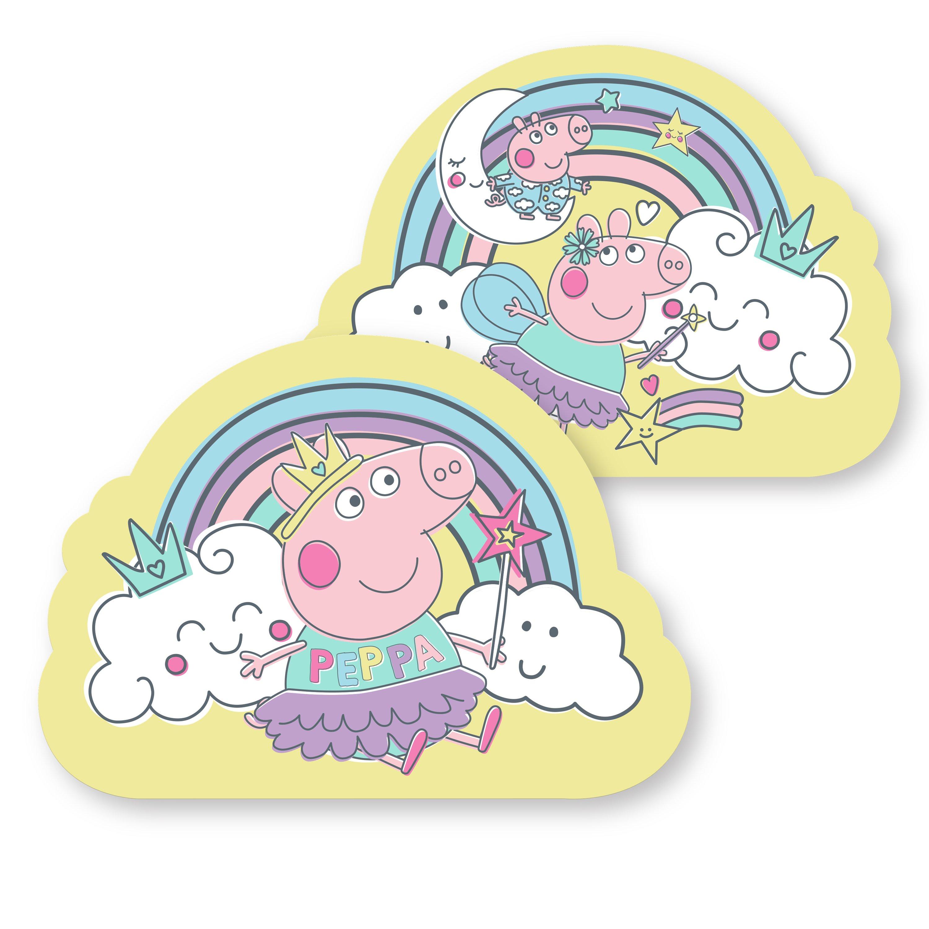 Multi - Peppa Pig - Peppa Pig Wand Shaped Cushion - 6