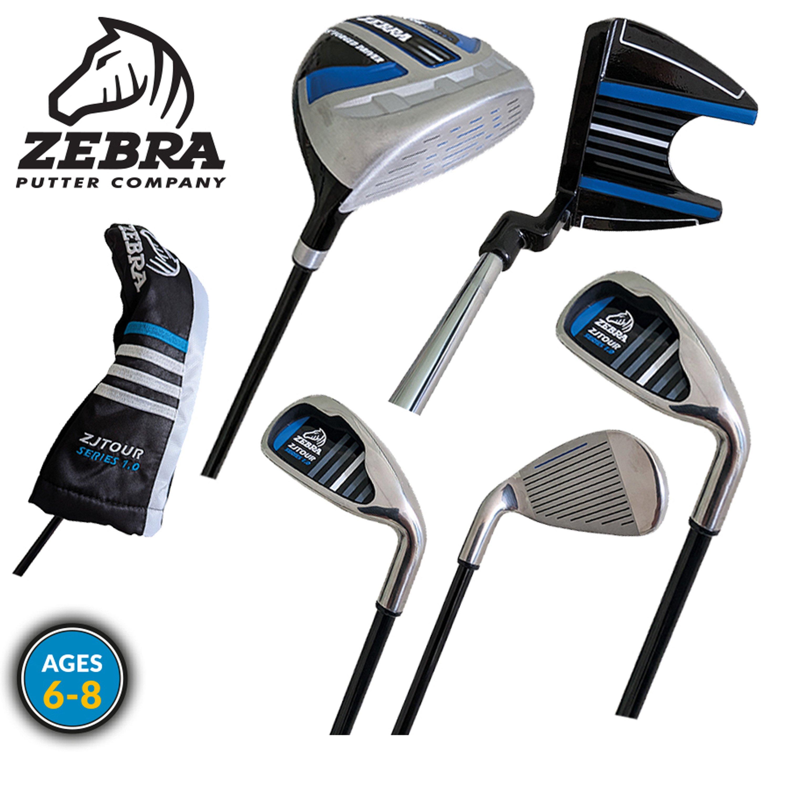 Black - Zebra - Zebra Junior Golf Sets (Right-Hand) - 4
