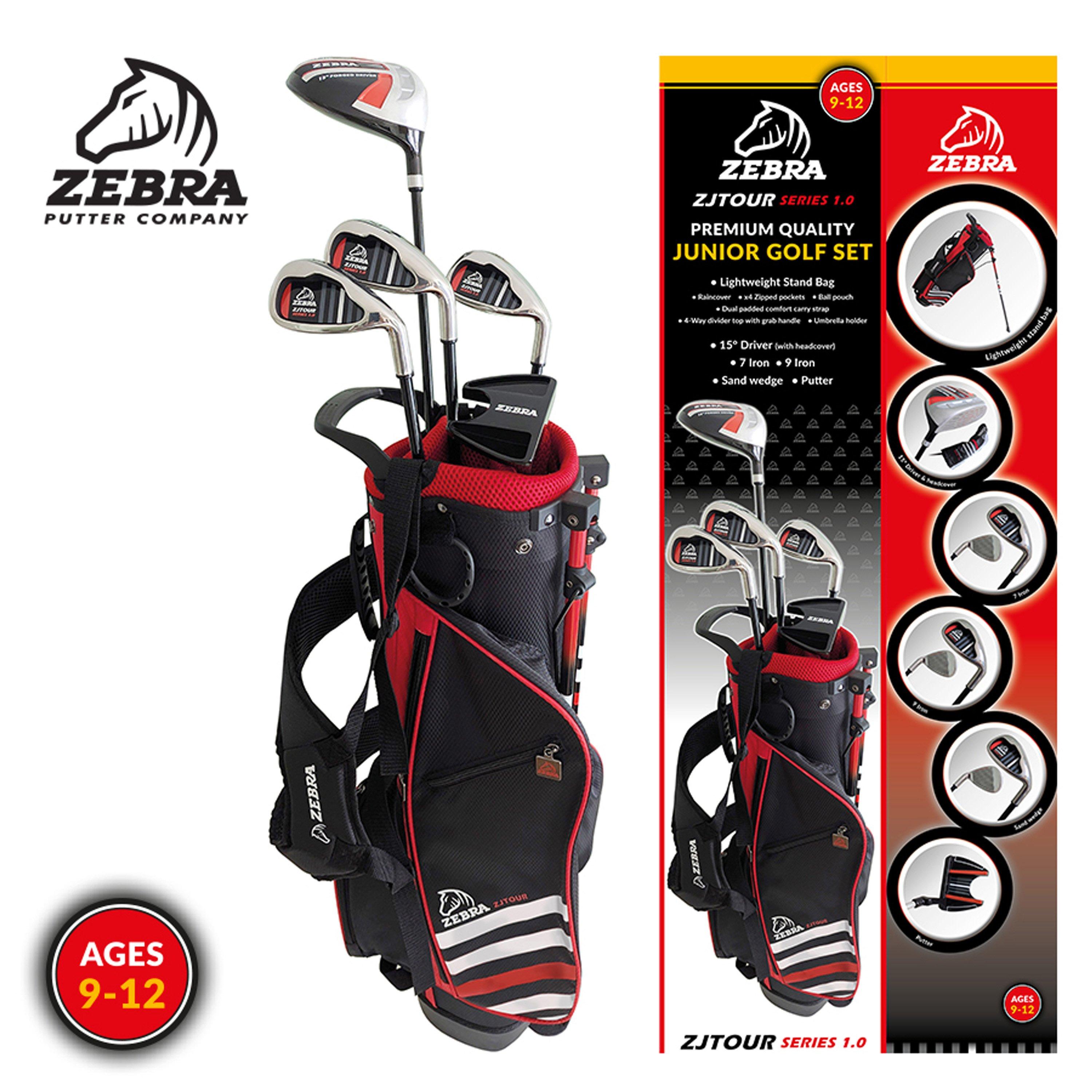 Black - Zebra - Zebra Junior Golf Sets (Right-Hand) - 5