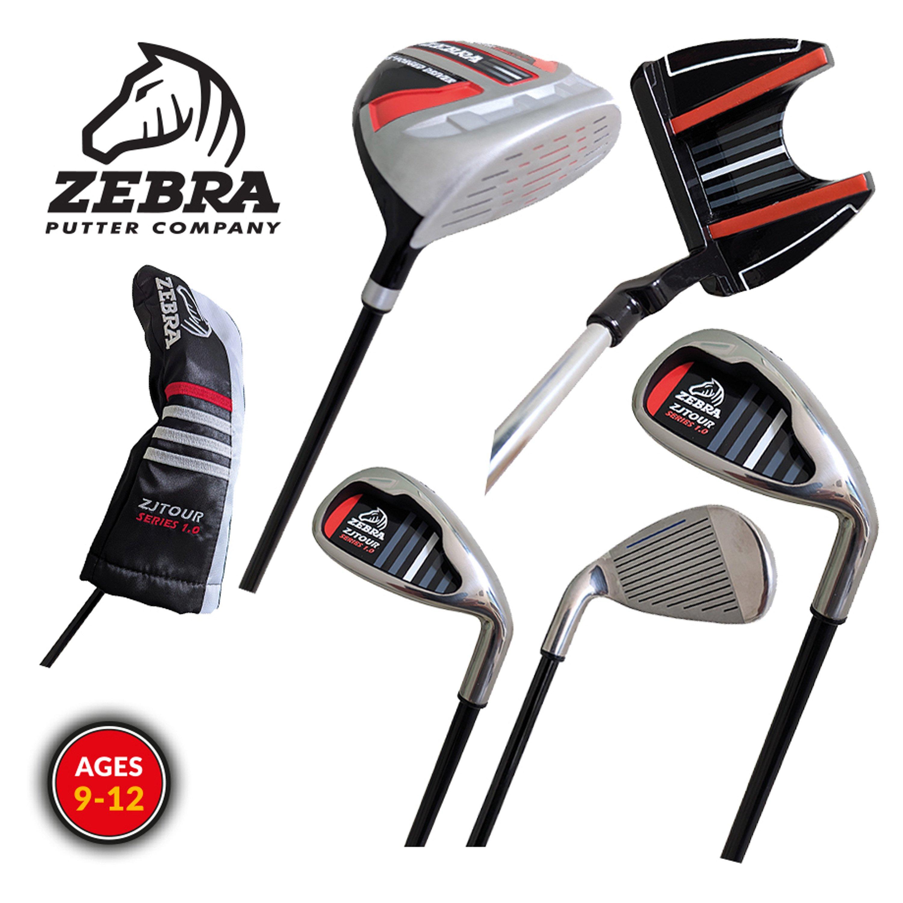 Black - Zebra - Zebra Junior Golf Sets (Right-Hand) - 7