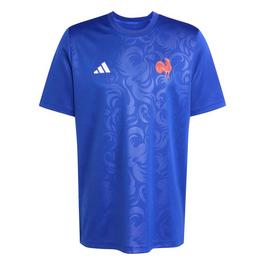 adidas France Rugby Supporter T-Shirt 2025 Adults