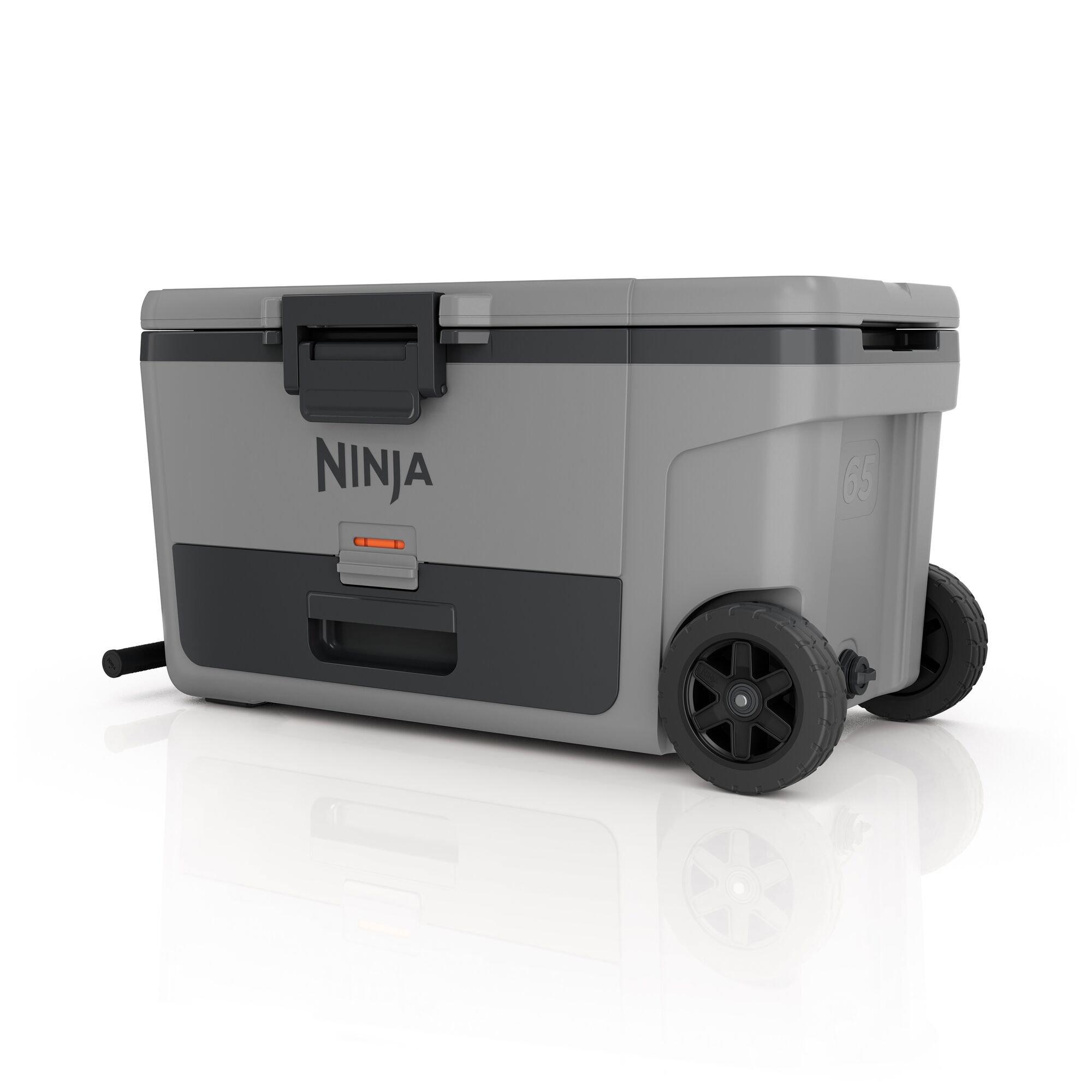 Slate Grey - Ninja - FrostVault 65QT/61L Wheeled Cooler with Dry Zone - 2
