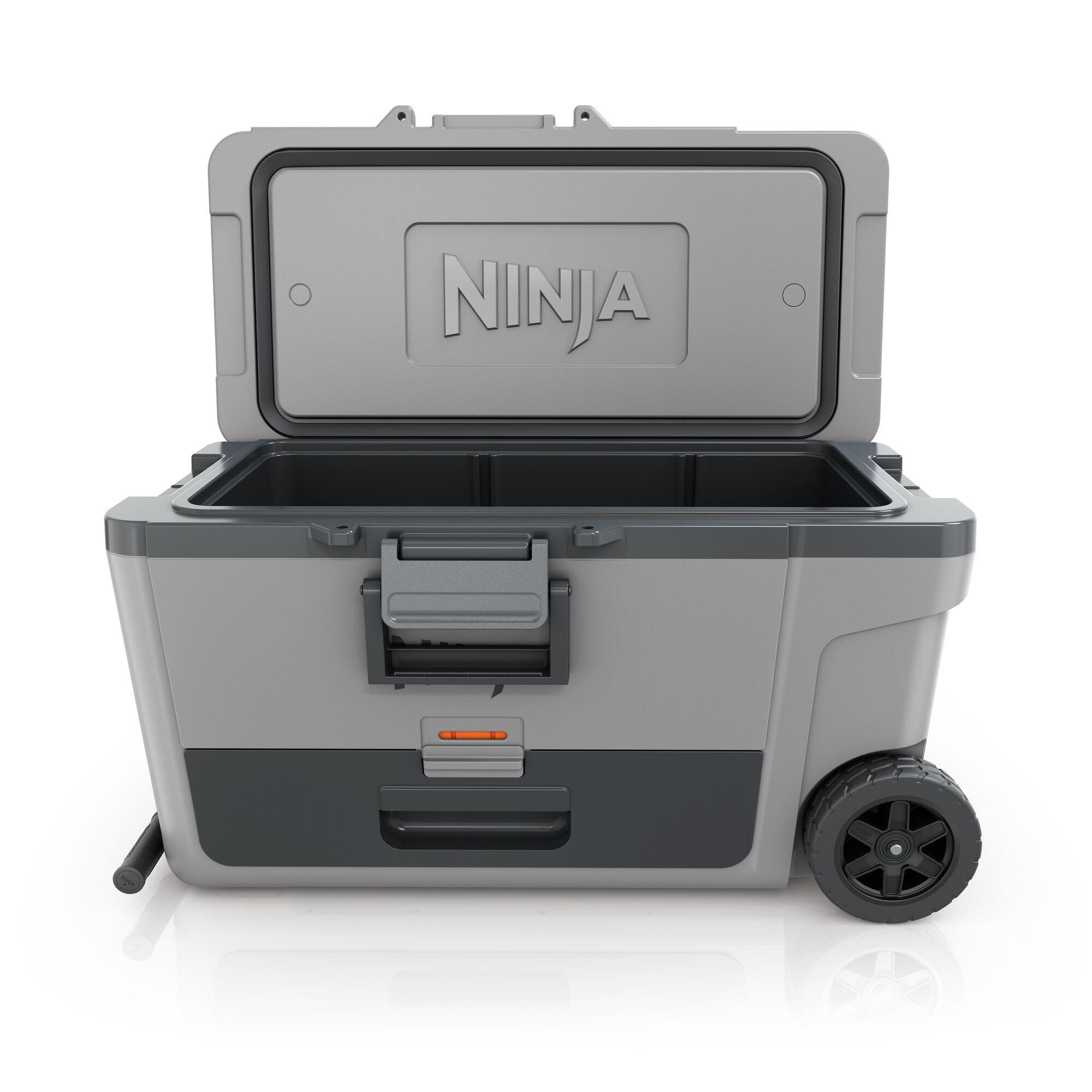 Slate Grey - Ninja - FrostVault 65QT/61L Wheeled Cooler with Dry Zone - 3