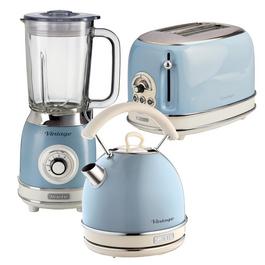 Ariete ARPK27 VINTAGE DOME KETTLE TOASTER GLASS JUG BLE