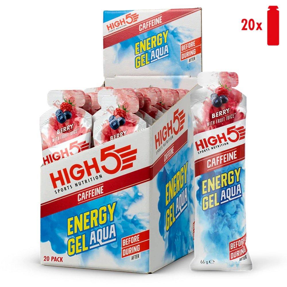 High 5 Aqua Gel + Caffeine (20 Pack)