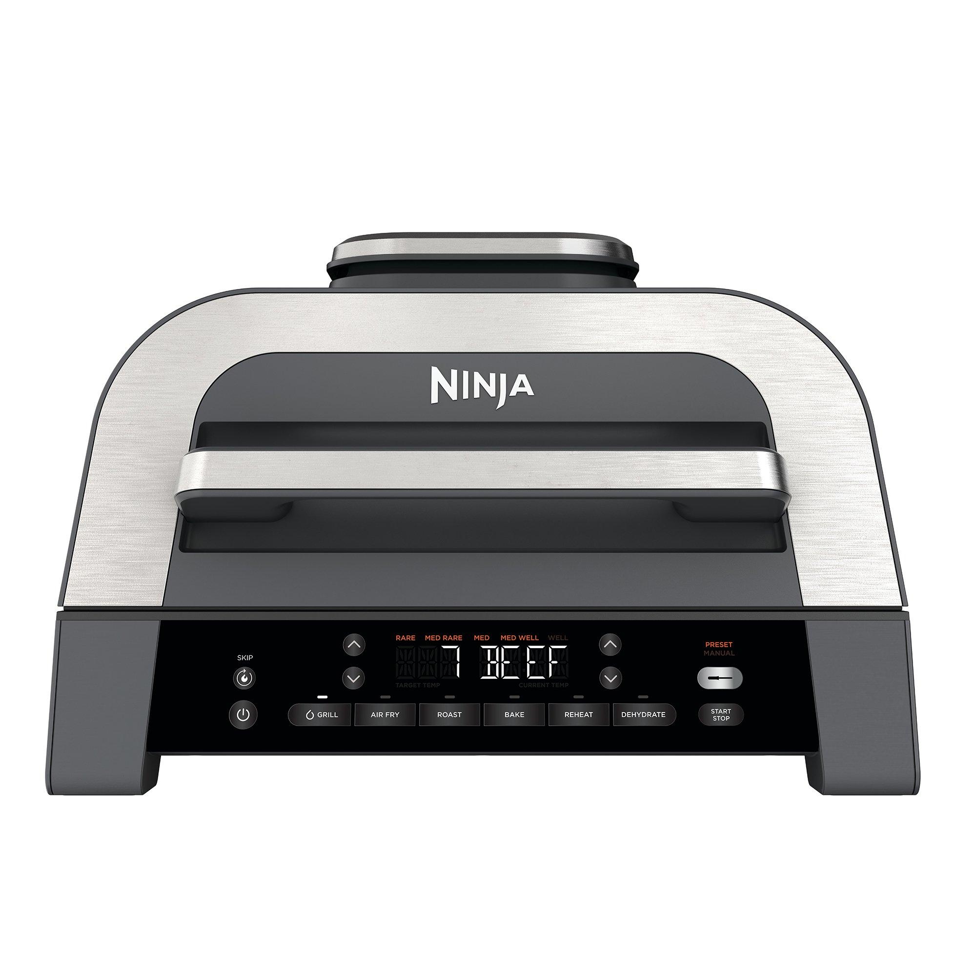 Ninja Unisex Grey 6-In-1 Max Grill & Air Fryer Dg551 In Size 6 - Image 11
