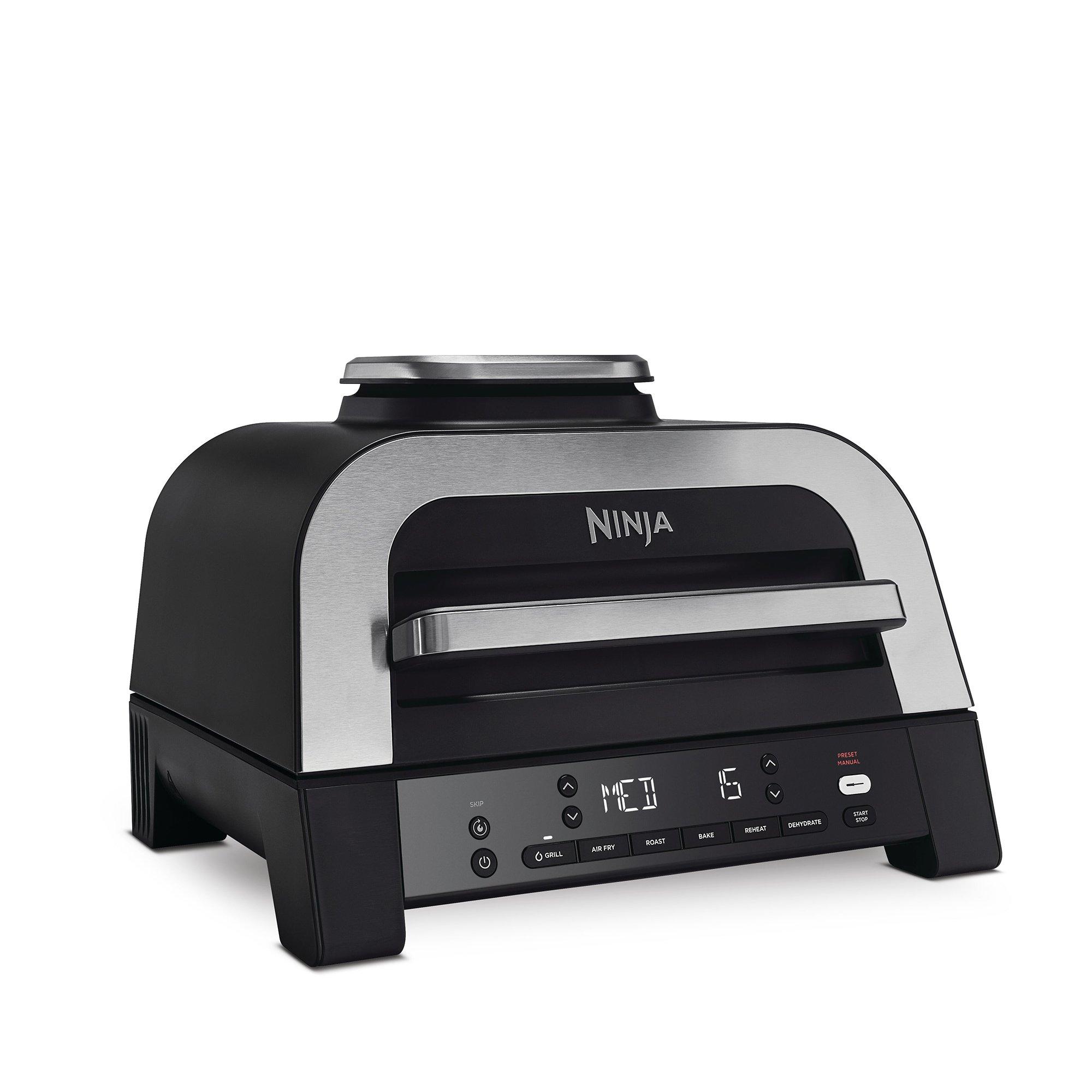 Grey / Silver - Ninja - 6-in-1 MAX Grill & Air Fryer DG551UK - 14