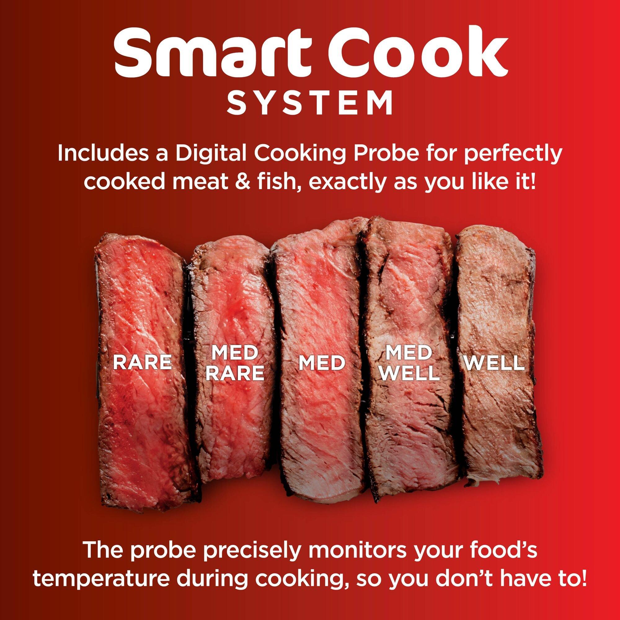 Grey / Silver - Ninja - 6-in-1 MAX Grill & Air Fryer DG551UK - 6