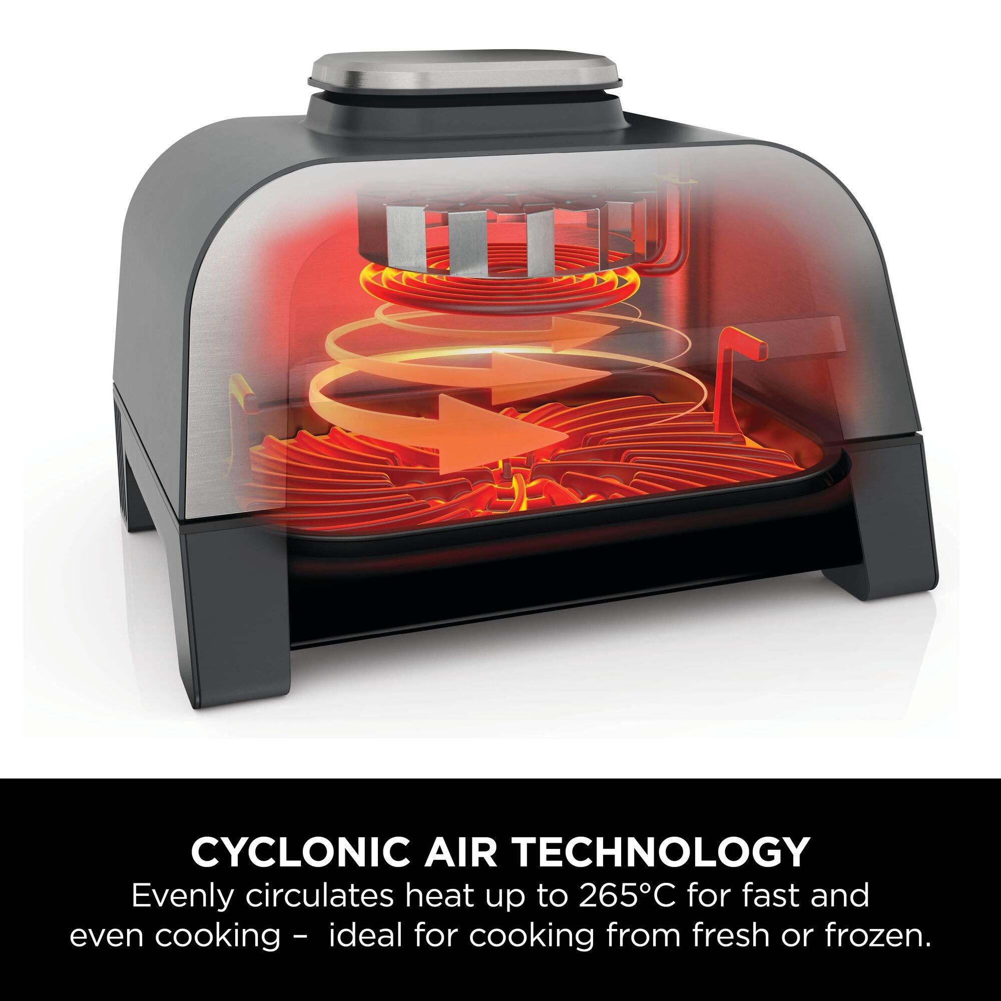 Grey / Silver - Ninja - 6-in-1 MAX Grill & Air Fryer DG551UK - 8