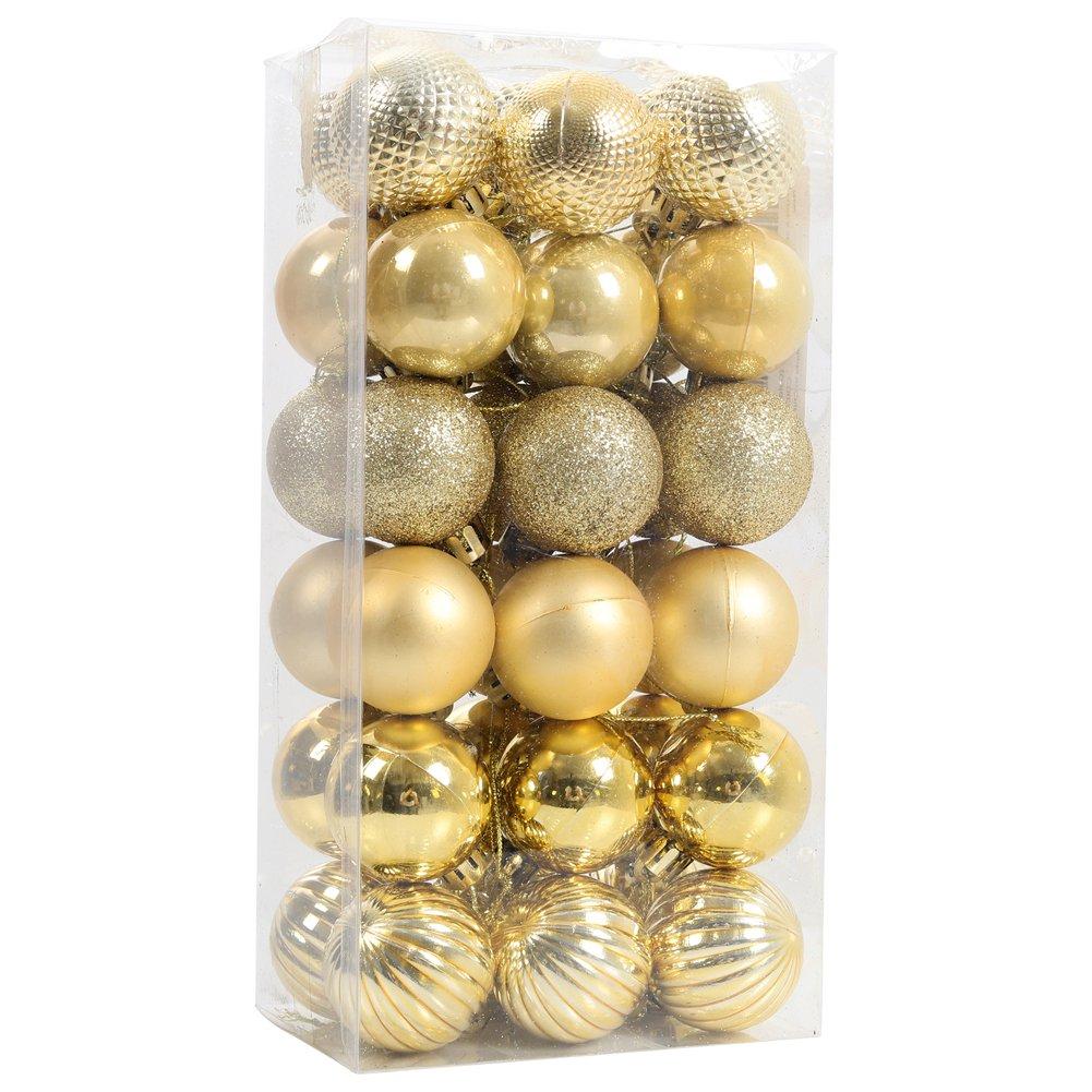 36pcs Ball Ornament Set for Christmas Tree