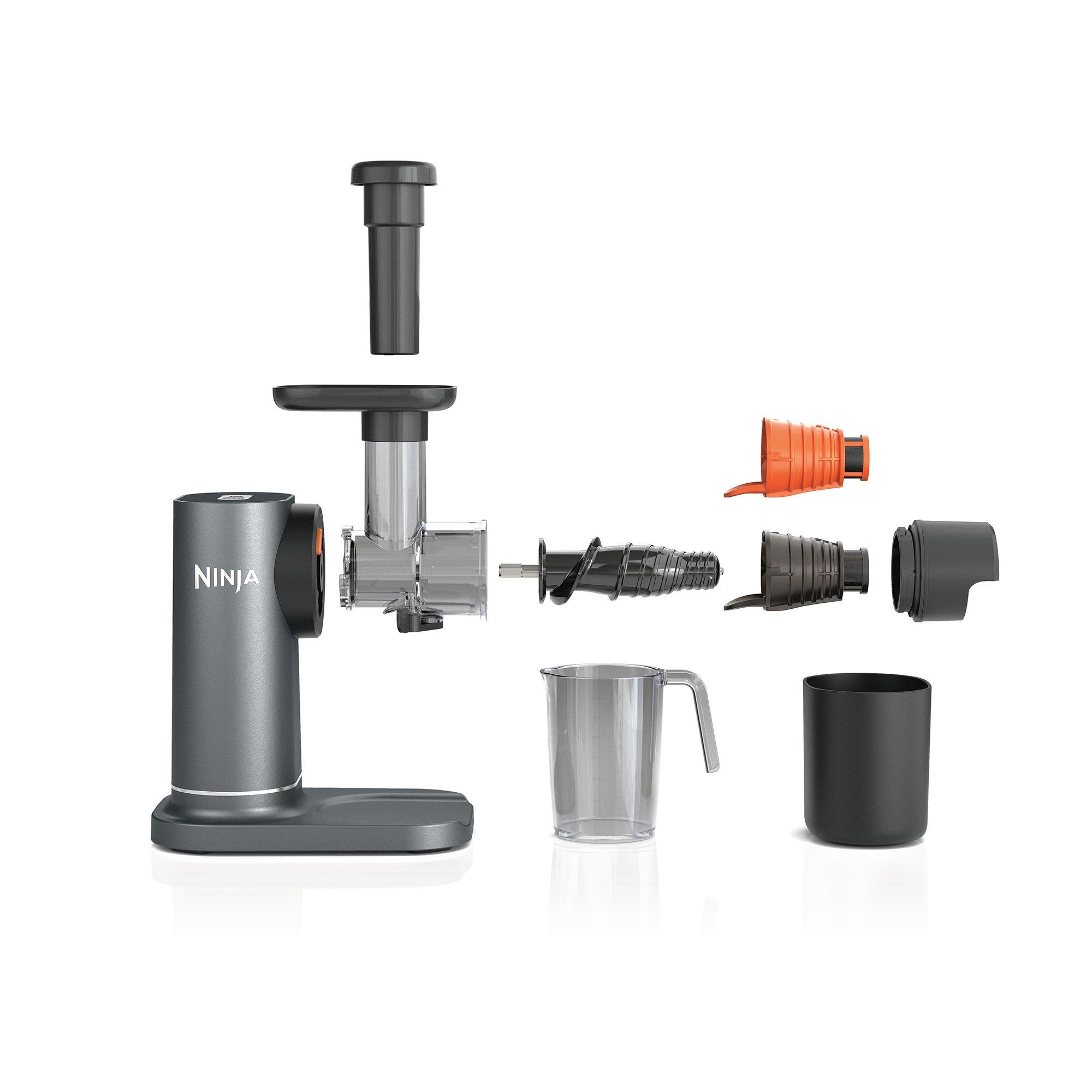 Black - Ninja - Cold Press Juicer with Anti-Clog Filter JC151UK - 11