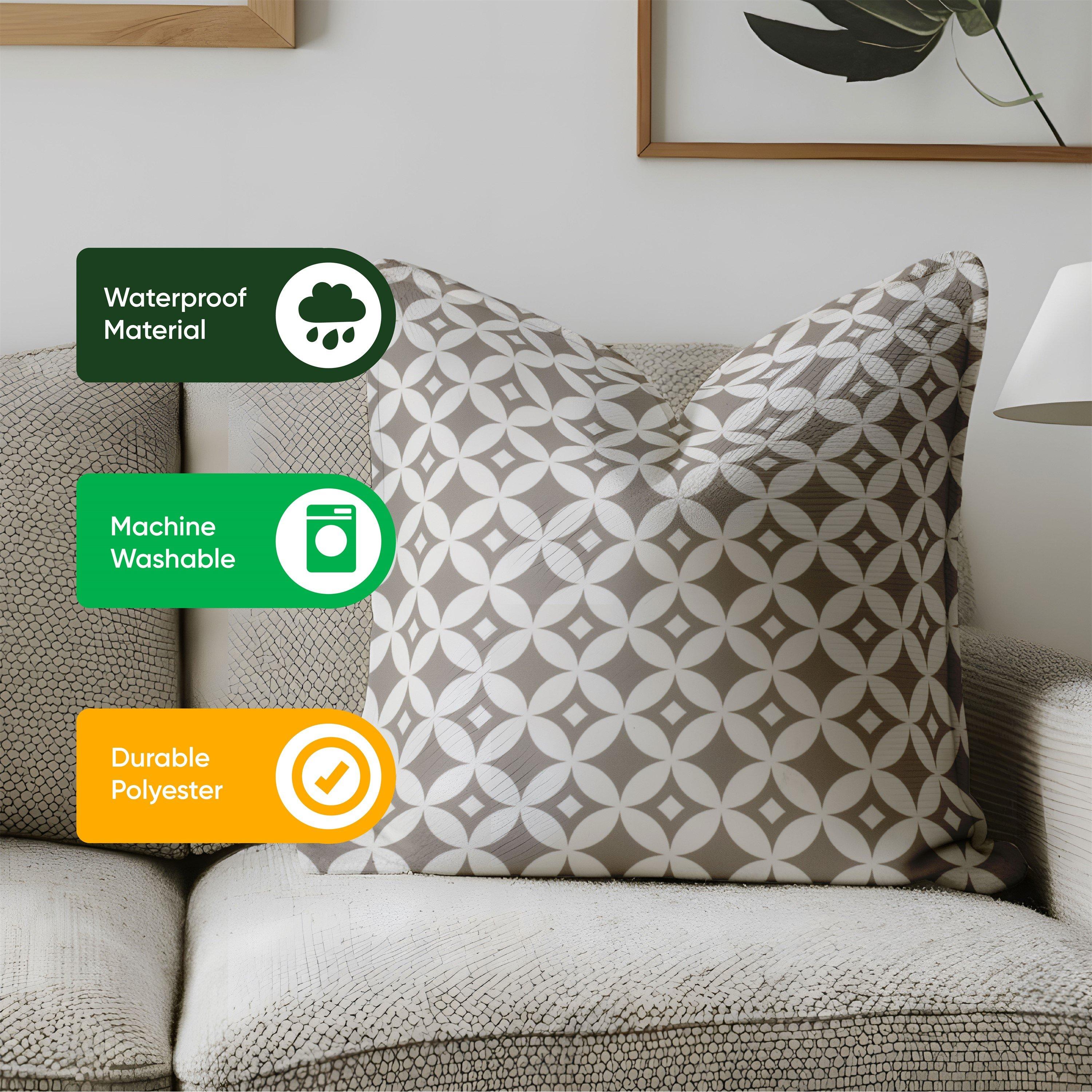 Grey - Streetwize - Scatter Cushions - Diamond - 5