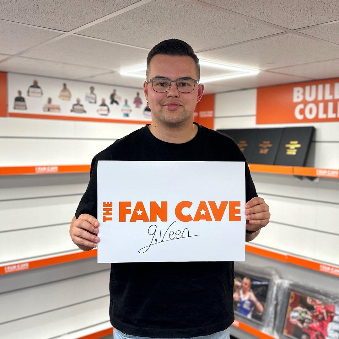 Black - The Fan Cave - Gian van Veen Signed Image Deluxe Mount Frame #2 - 2