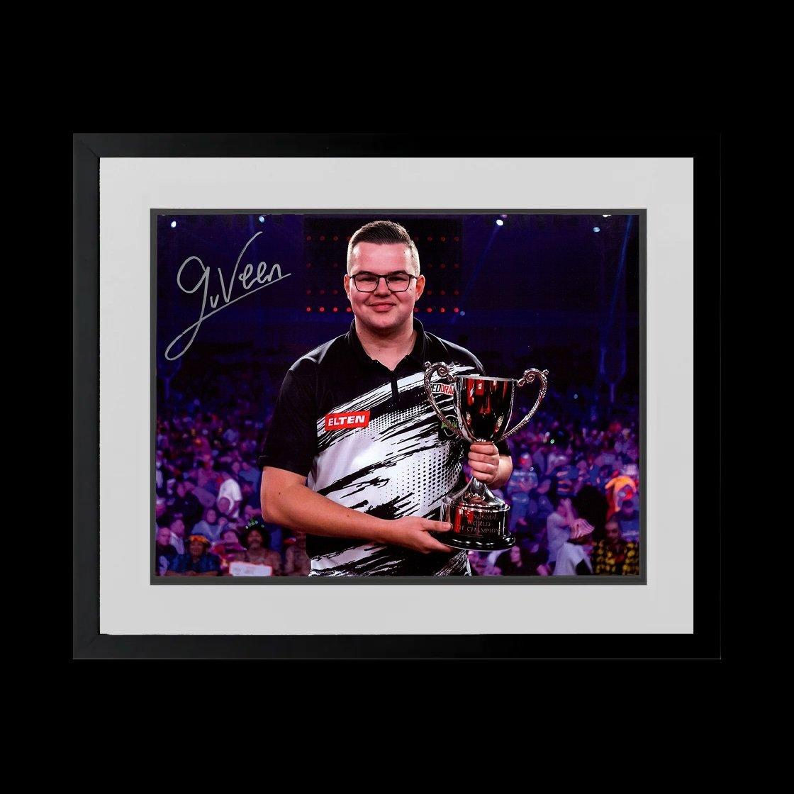 Black - The Fan Cave - Gian van Veen Signed Image Deluxe Mount Frame #3 - 1