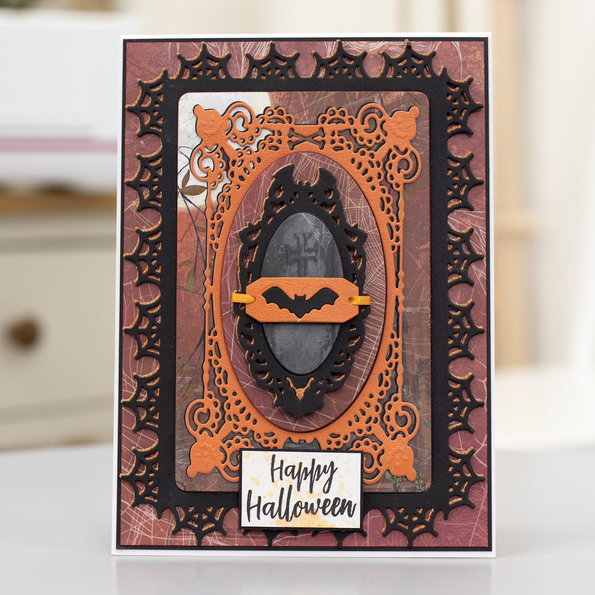 Multi - Crafters Companion - Trick or Treat Create-a-Card Die - 3