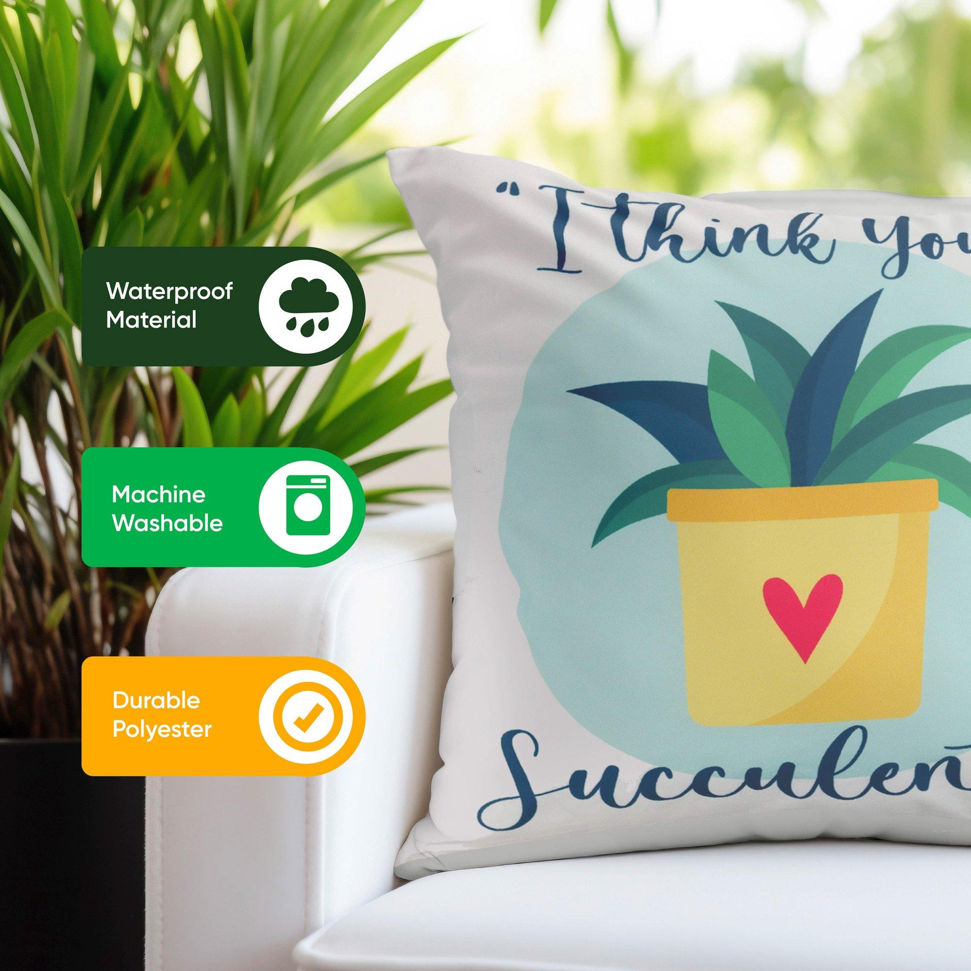 Multi - Streetwize - Outdoor Succulent  Scatter Cushions - 5