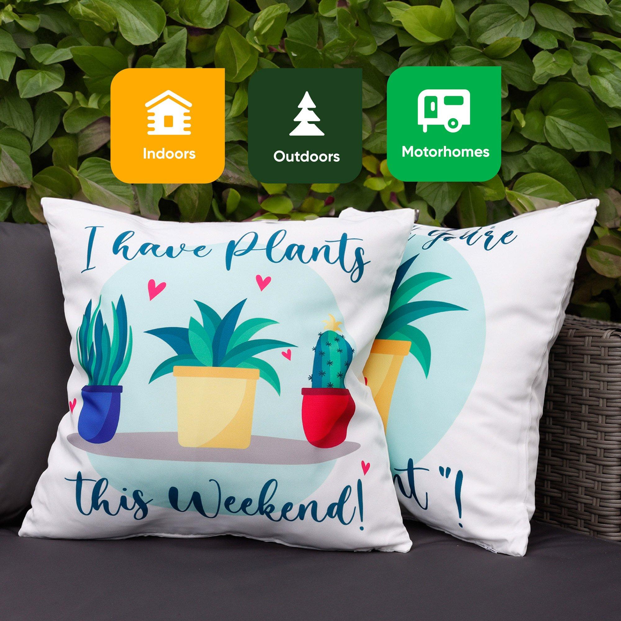 Multi - Streetwize - Outdoor Succulent  Scatter Cushions - 6