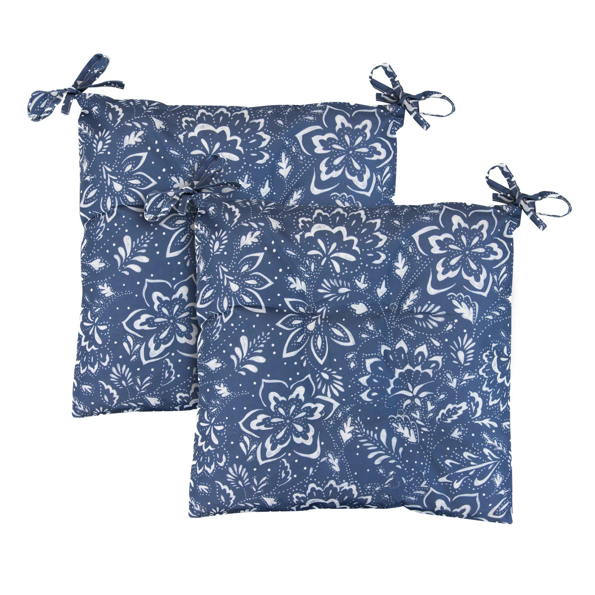 Blue - Streetwize - Outdoor Hampton Seat Pads - 2