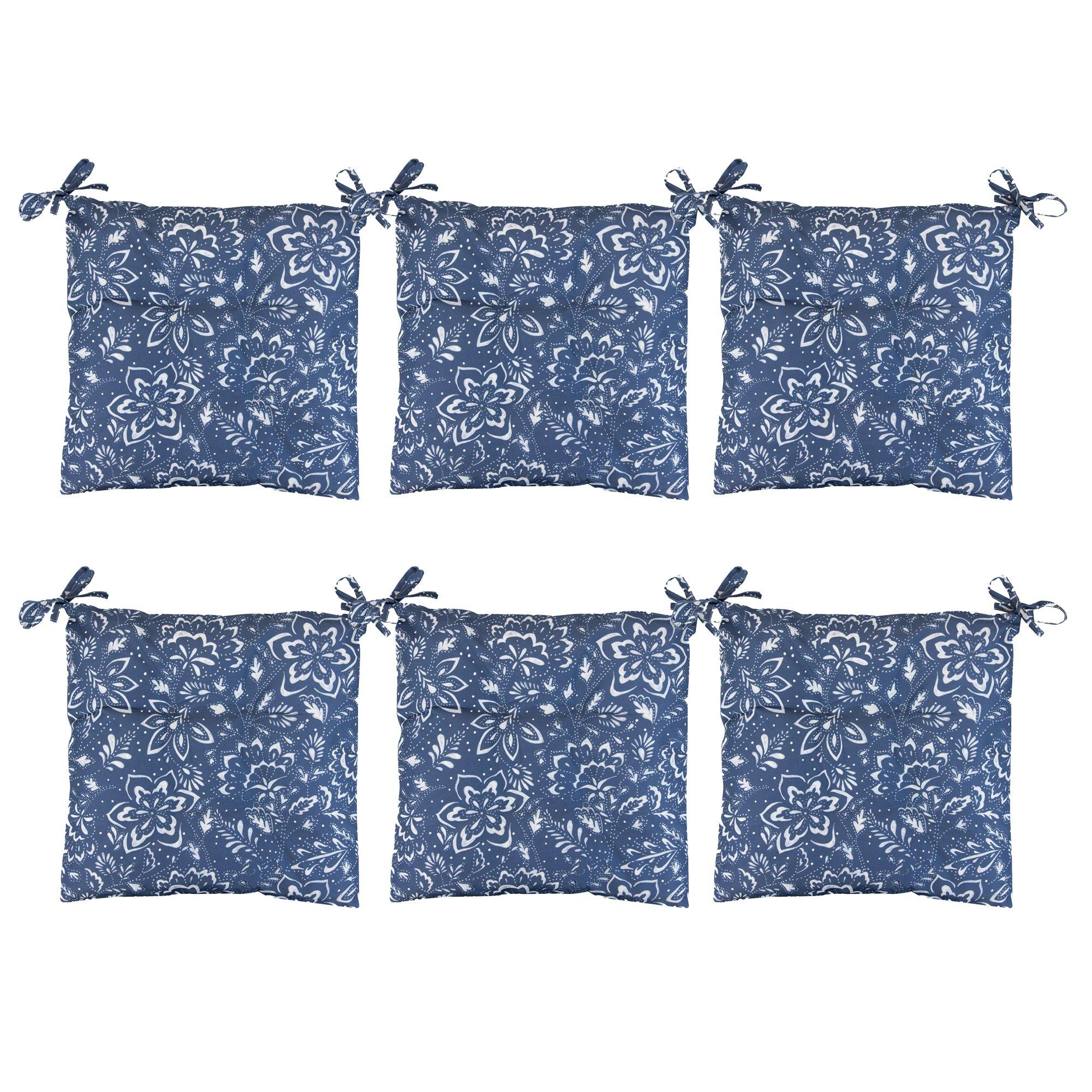 Blue - Streetwize - Outdoor Hampton Seat Pads - 3