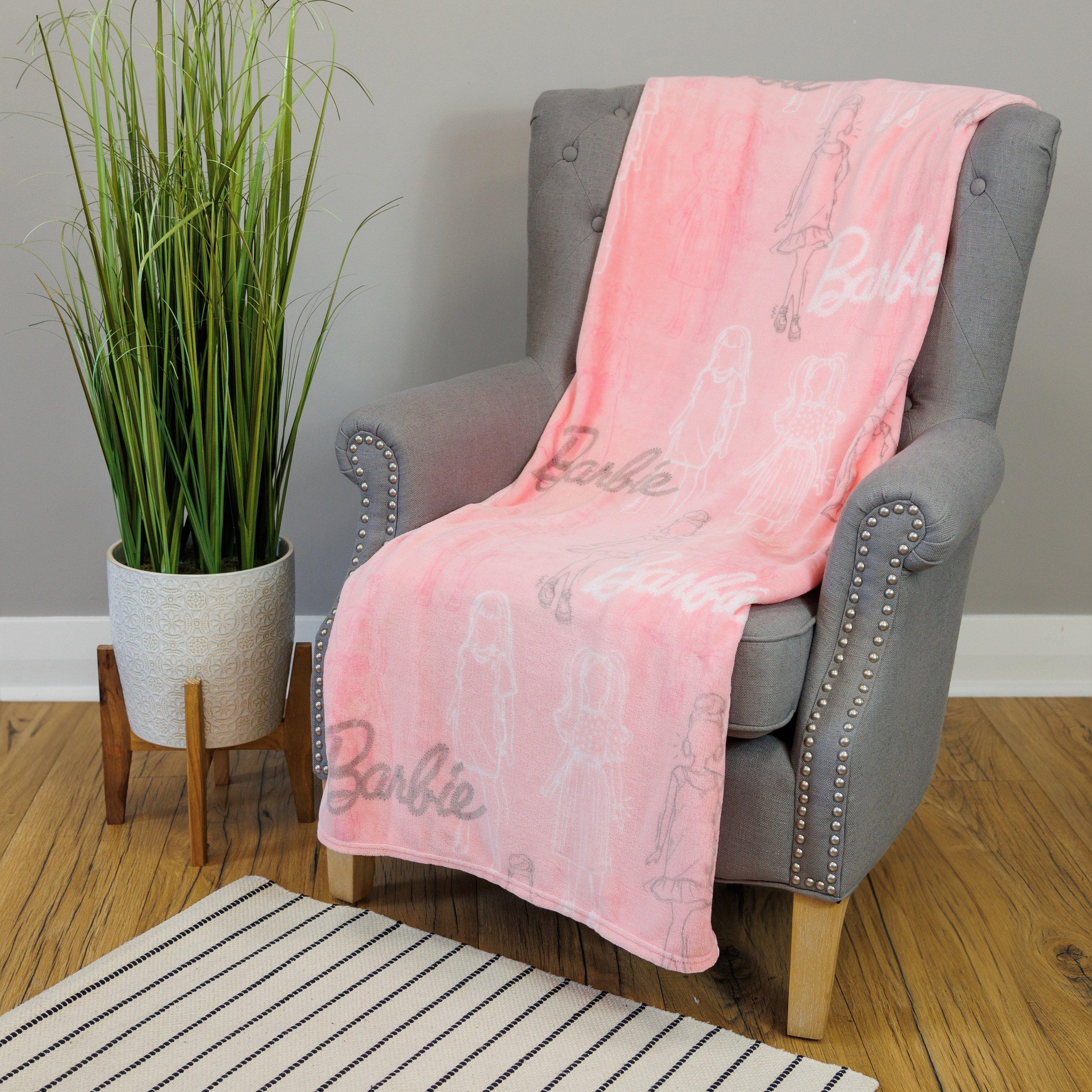 Multi - Barbie - Barbie Fleece Blanket - 1