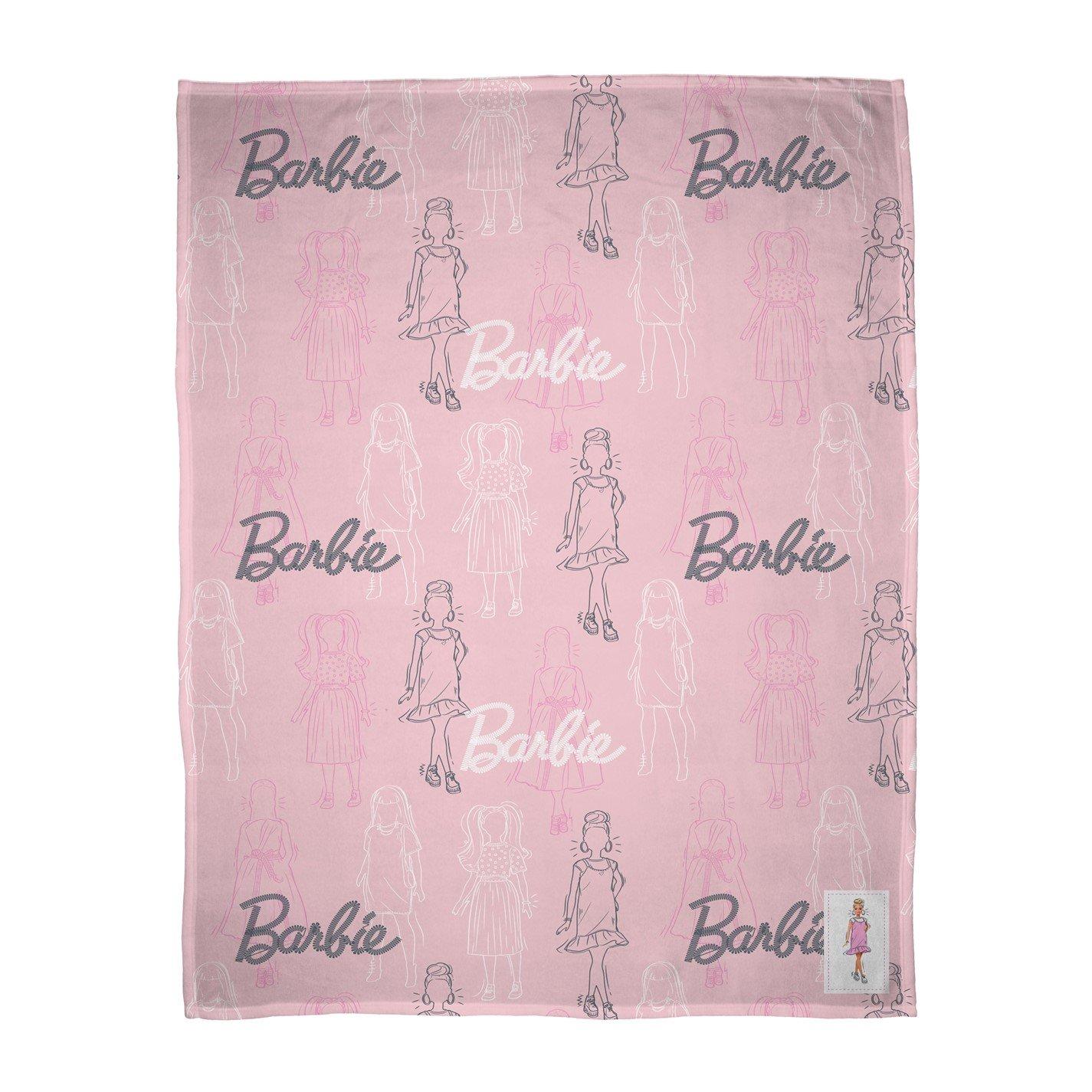 Multi - Barbie - Barbie Fleece Blanket - 3