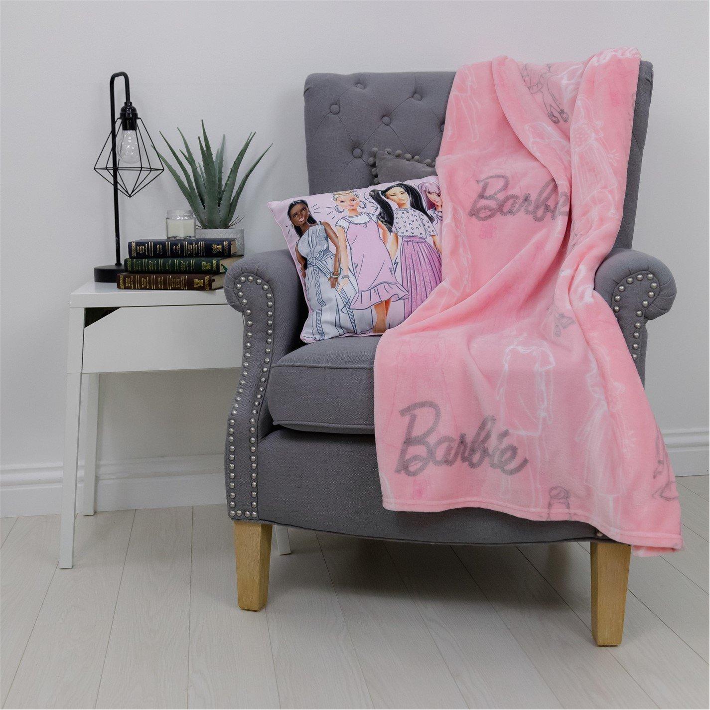 Multi - Barbie - Barbie Fleece Blanket - 4