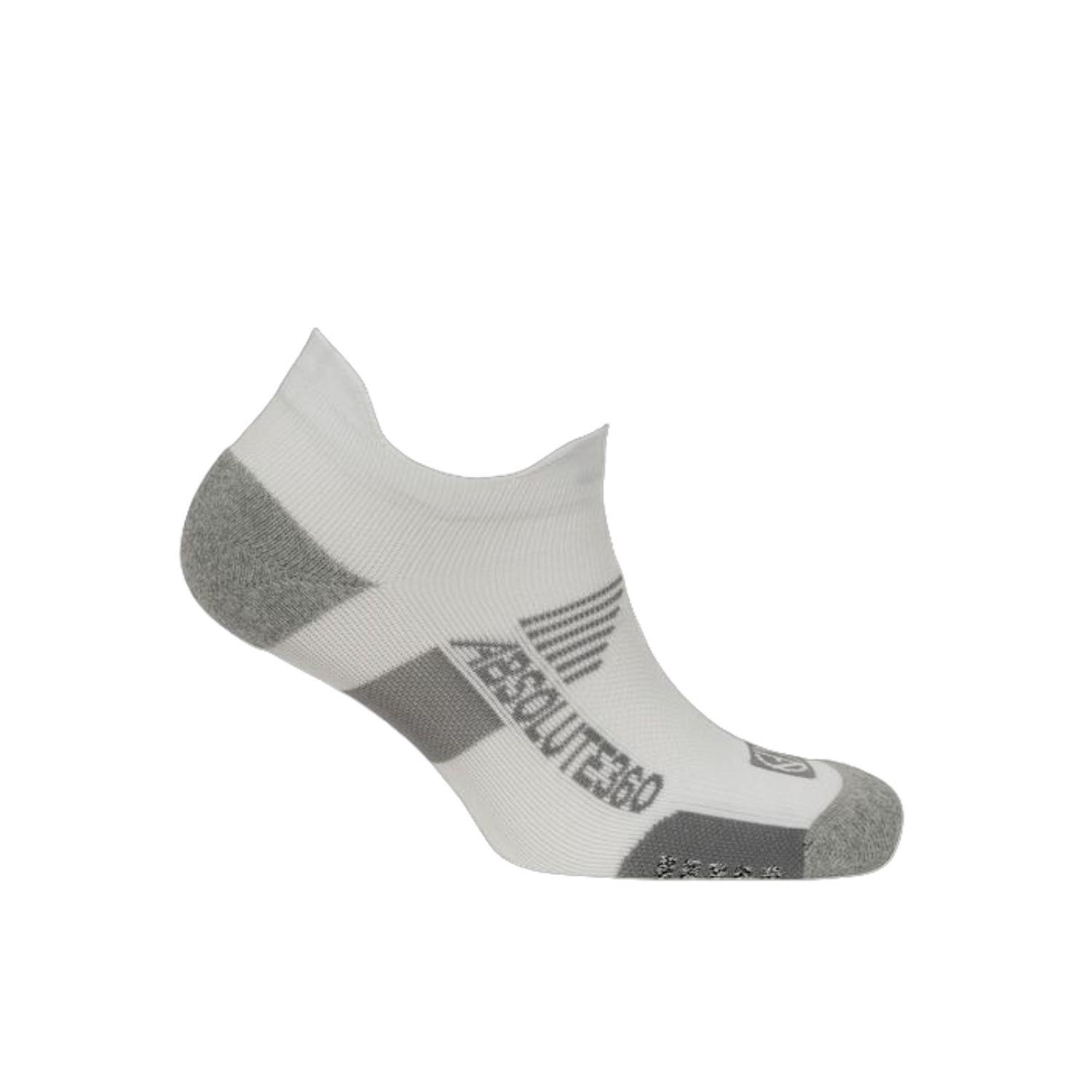 Neutral - Absolute 360 - Performance Running Socks: Low - White - 1