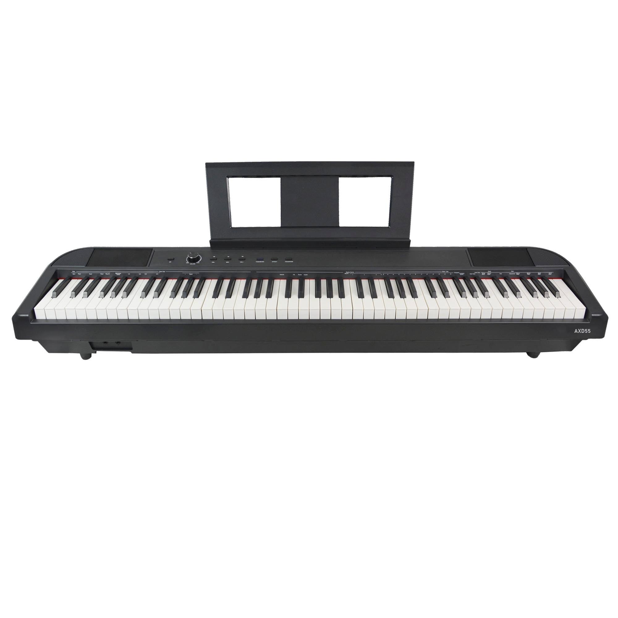 Axus  Axd55 88 Note Digital Stage Piano - Black - 88-Key