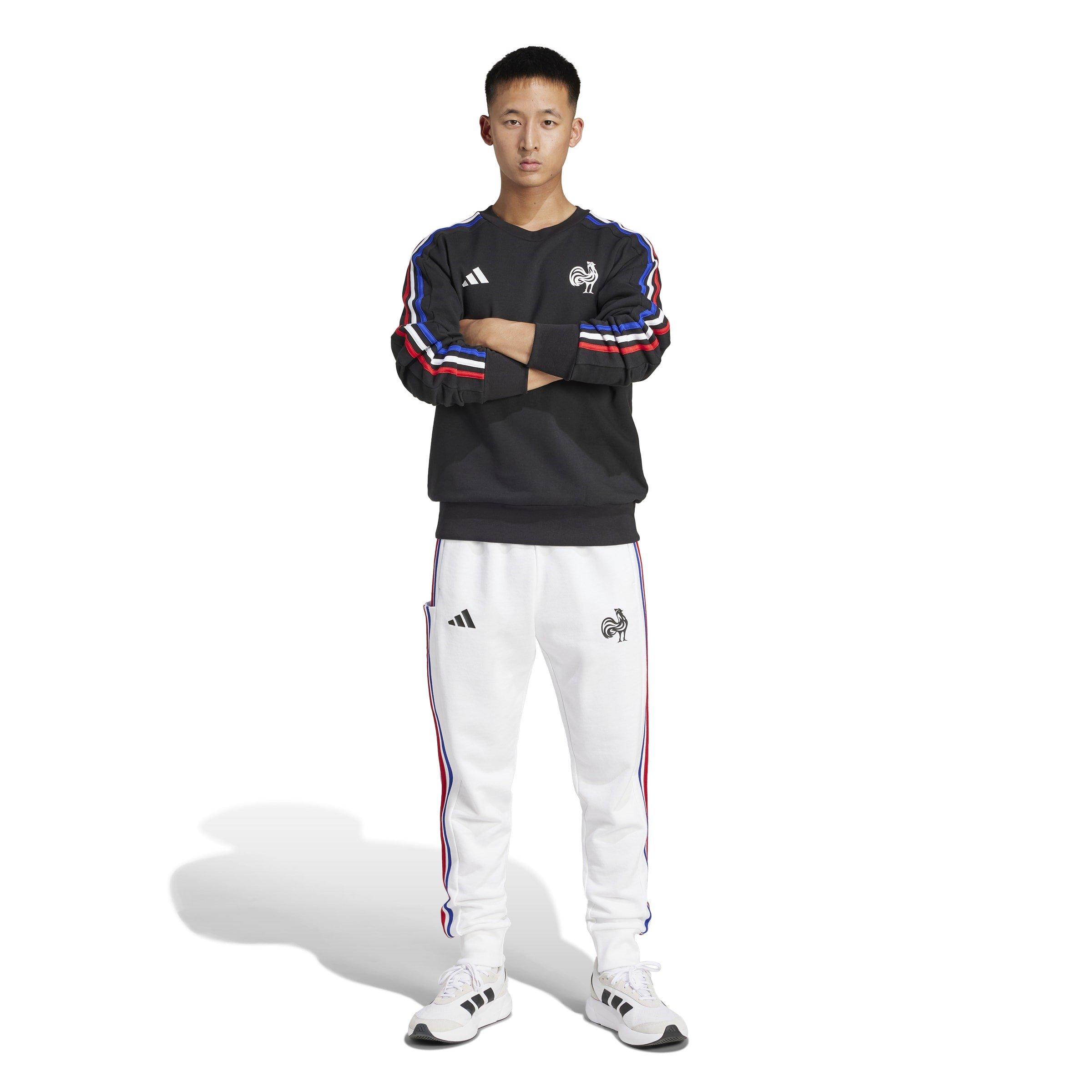 White - adidas - France Fan Crew Sweater 2025 Adults - 7