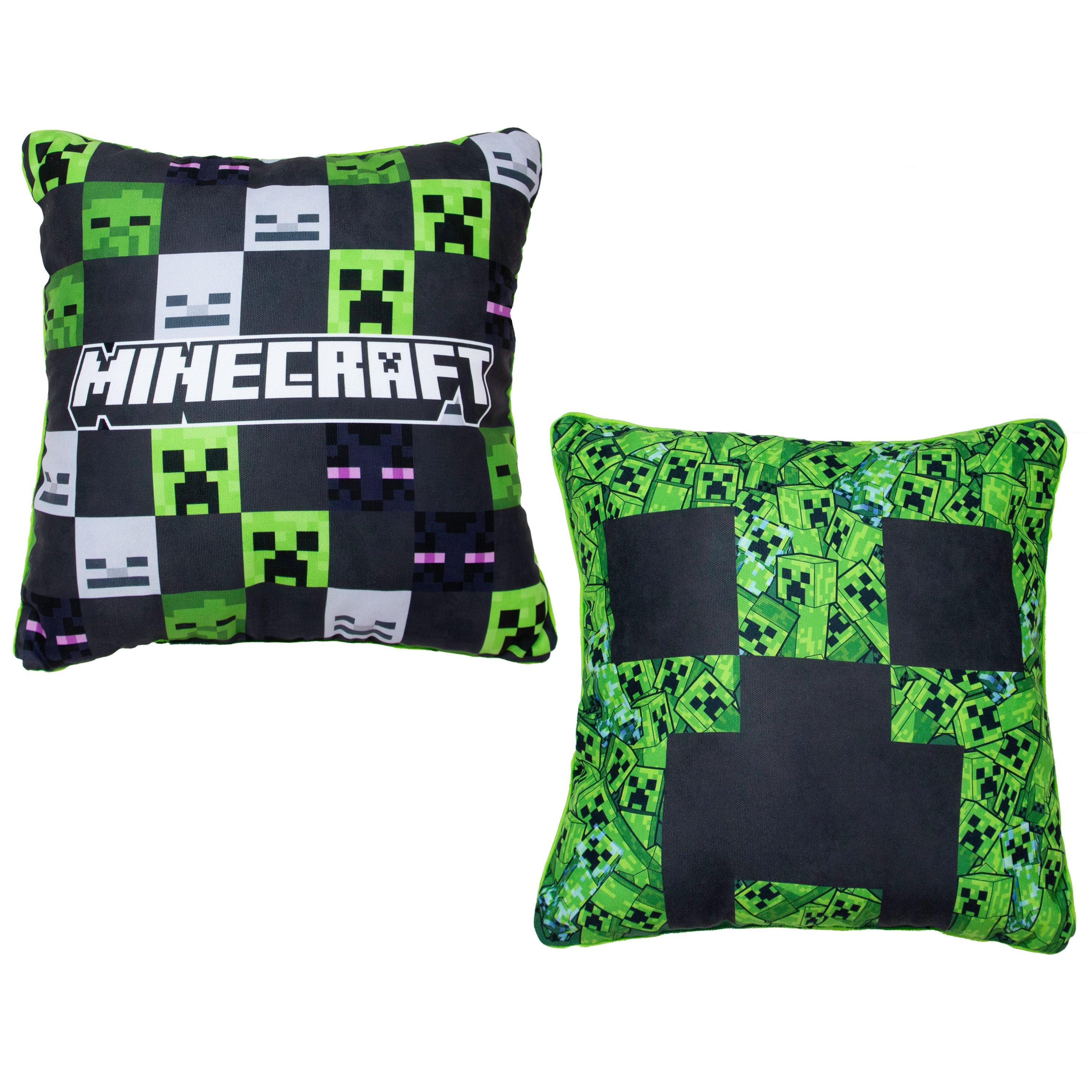 Multi - Minecraft - Minecraft Creeper Square Cushion - 1