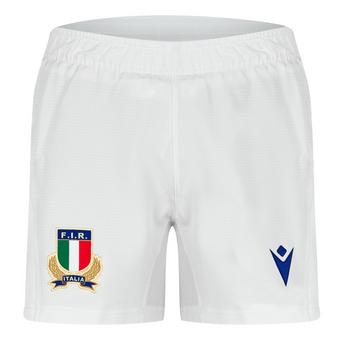 Macron Italy Rugby Home Shorts 2023 2024 Adults