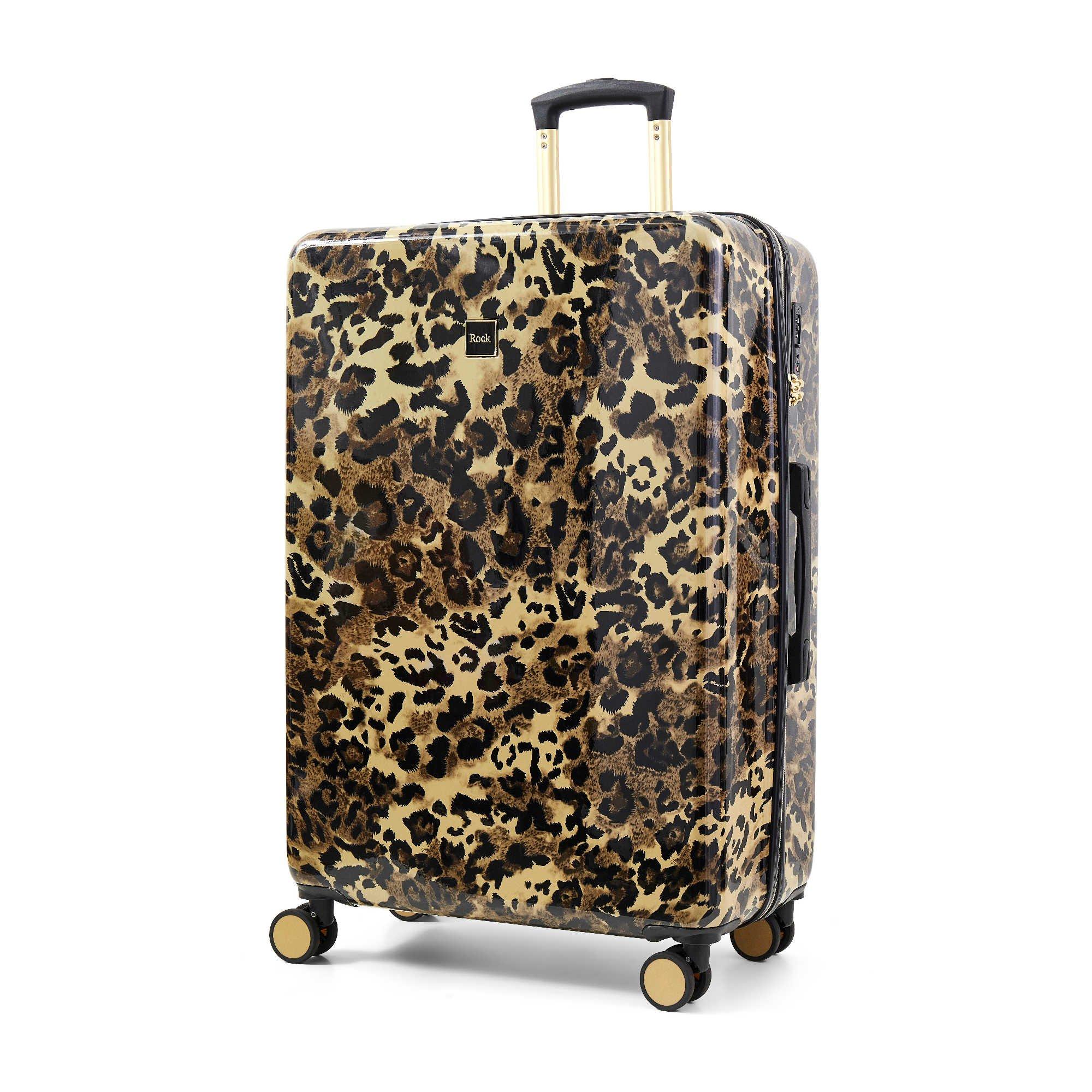 Gold Leopard - Rock - Rock Savannah Suitcase Gold Leopard - 2