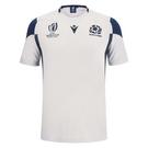 Wh/Trt/Bl - Macron - Scotland Rugby Training T-shirt 2023 2024 Adults - 1