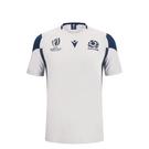 Wh/Trt/Bl - Macron - Macron Scotland Rugby Training T-shirt 2023 2024 Juniors - 1