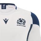 Wh/Trt/Bl - Macron - Macron Scotland Rugby Training T-shirt 2023 2024 Juniors - 3