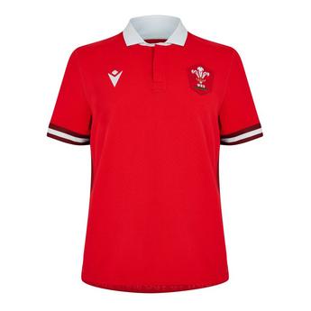 Macron Wales 23/24 Home Classic Rugby Shirt