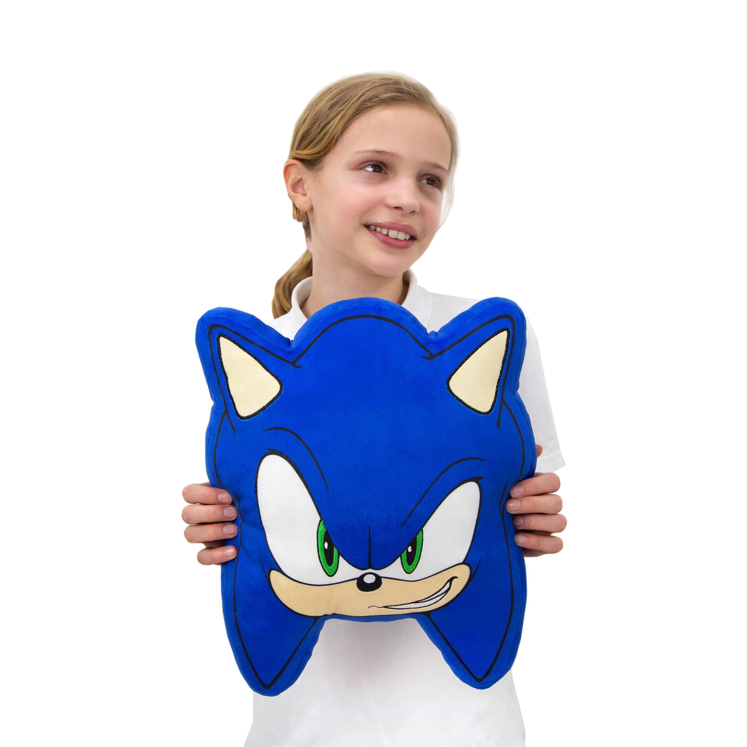 Multicolour - Sonic the Hedgehog - Sonic Shaped Cushion - 3
