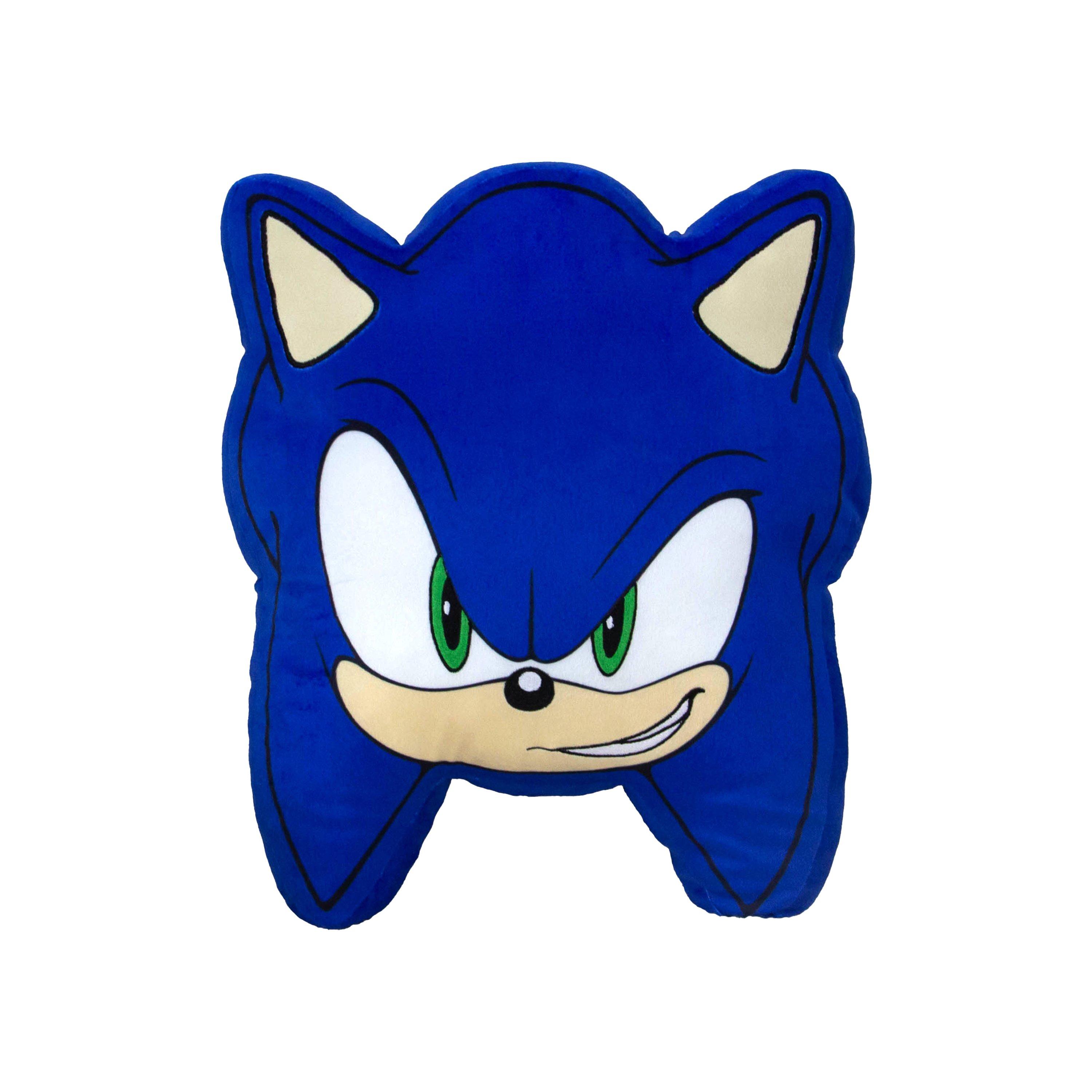 Multicolour - Sonic the Hedgehog - Sonic Shaped Cushion - 5